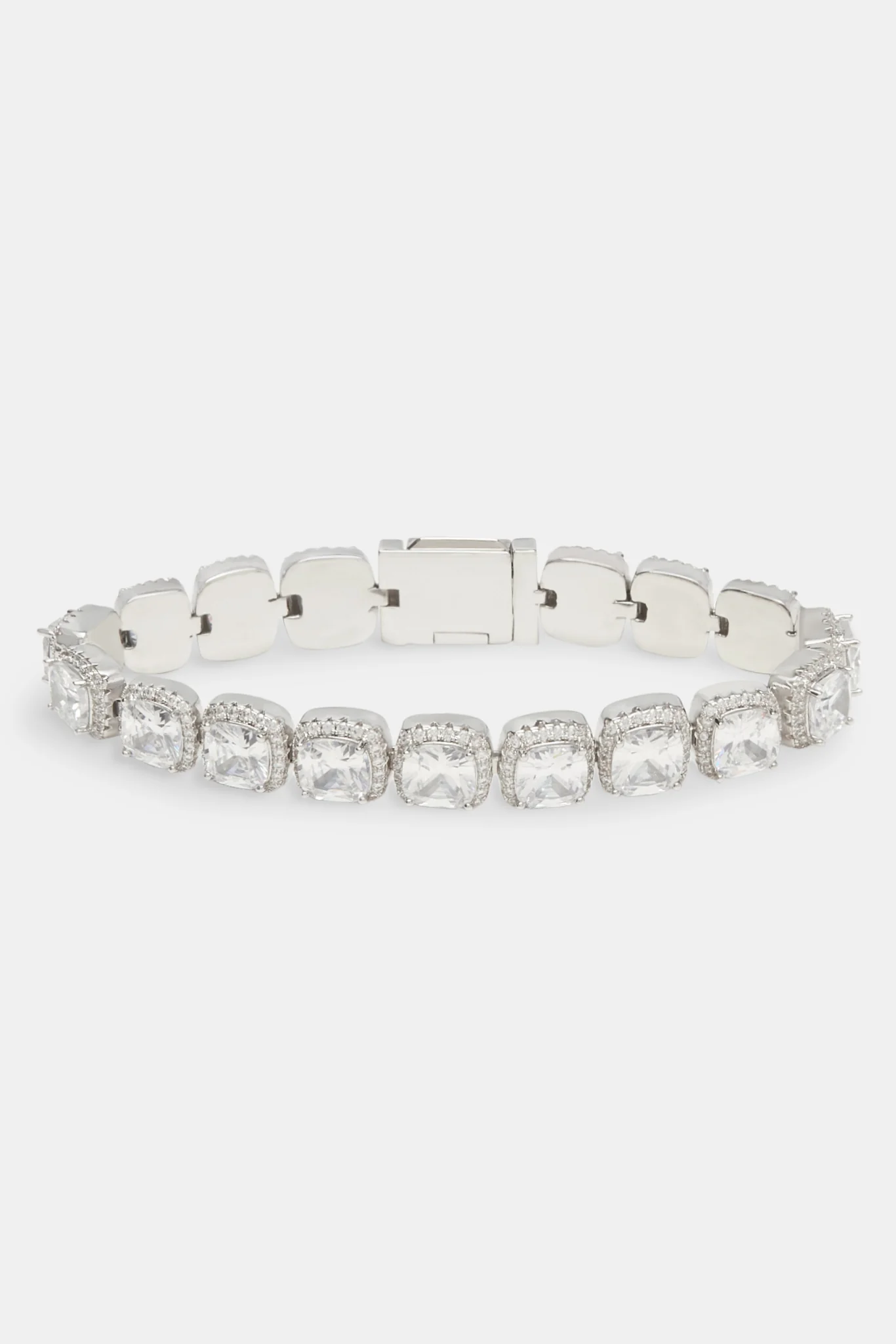 Iced Square Cluster Bracelet - Image 2