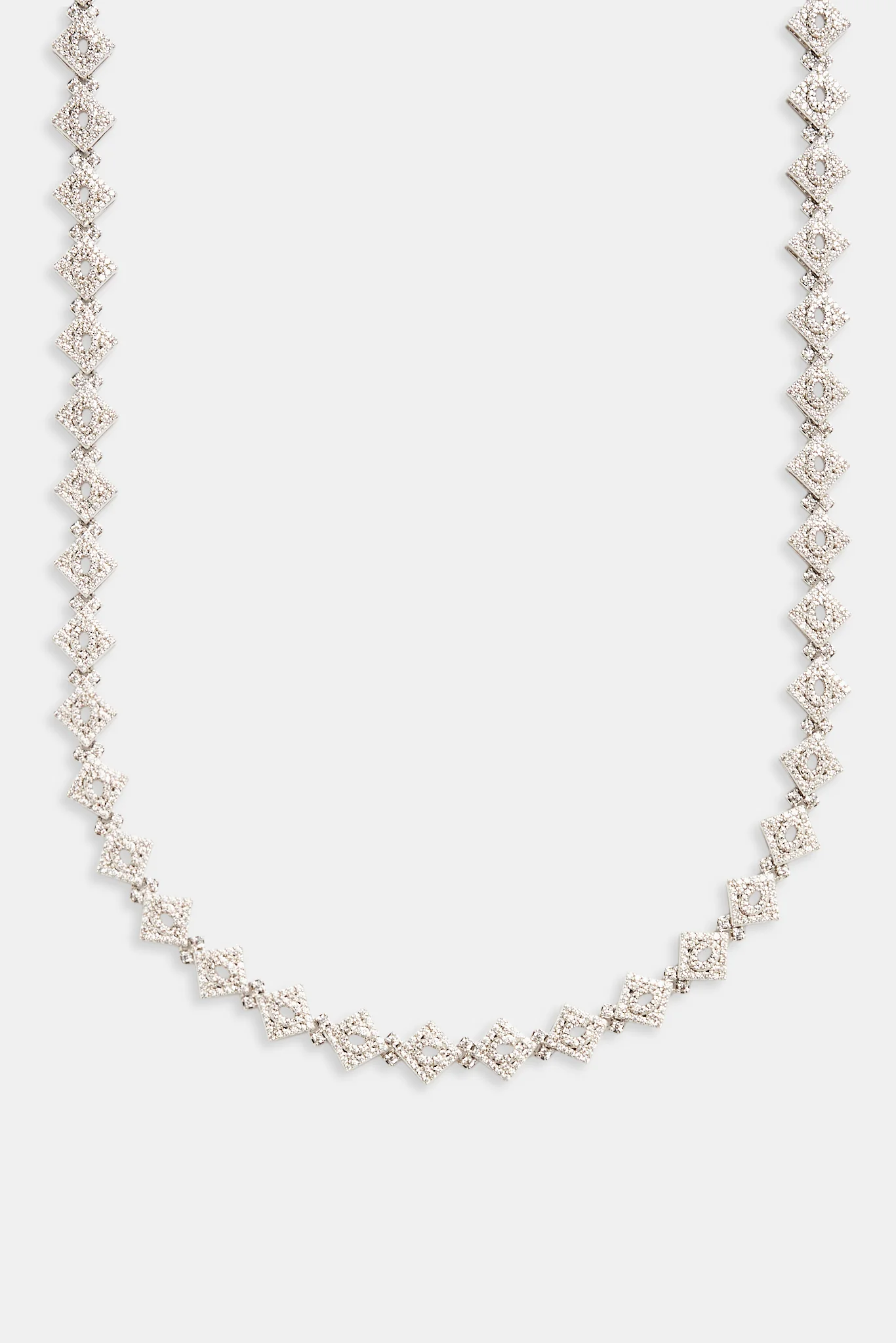 10mm Iced CZ C Logo Tennis Chain - Image 2