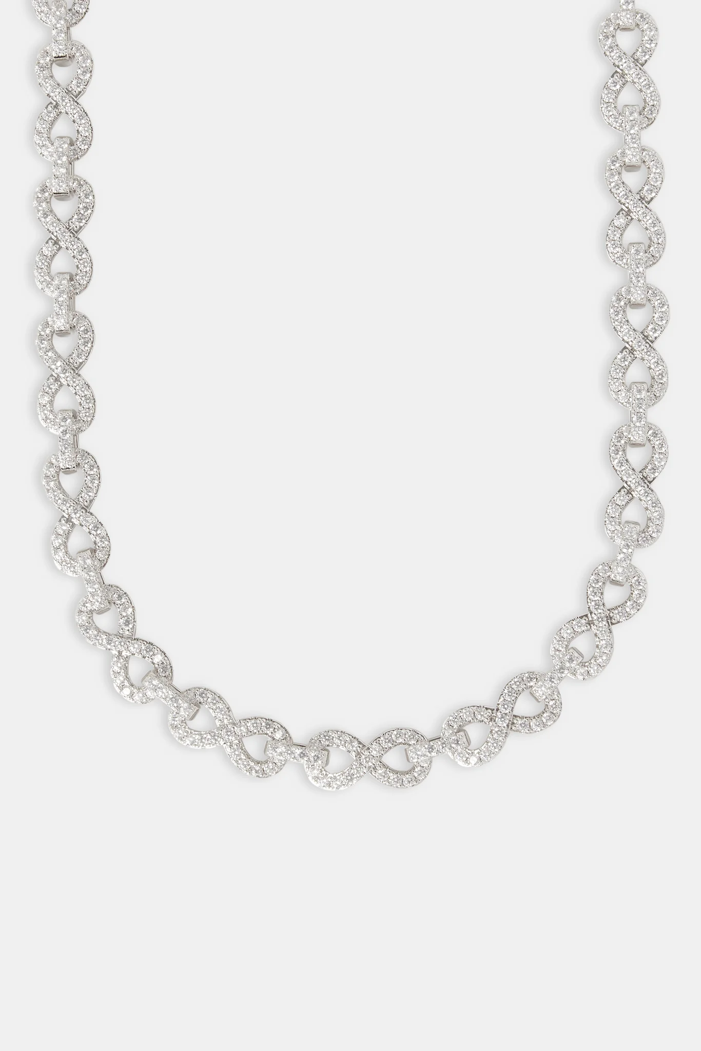 10mm Iced Infinity Link Chain - Image 2