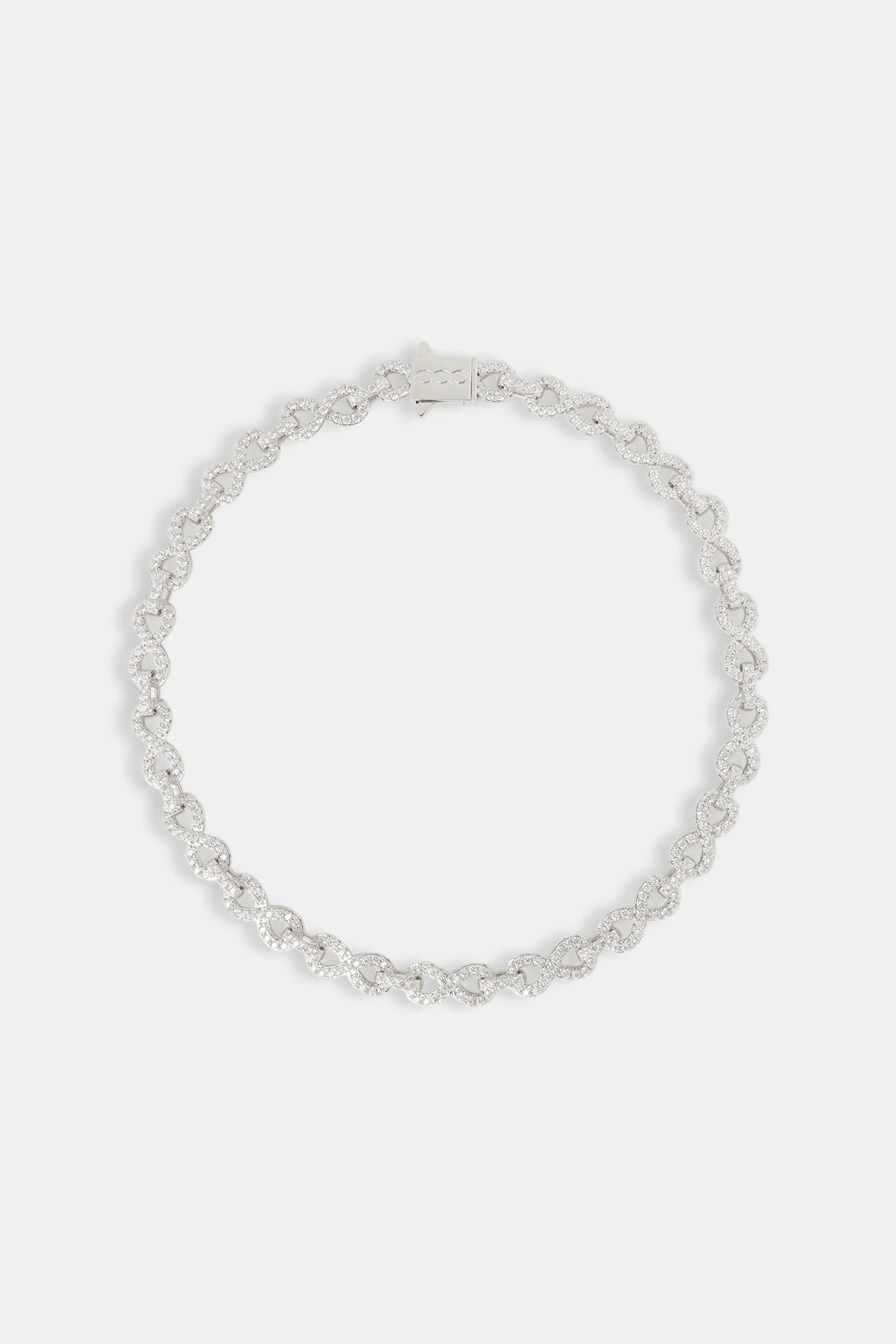 10mm Iced Infinity Link Chain - Image 4