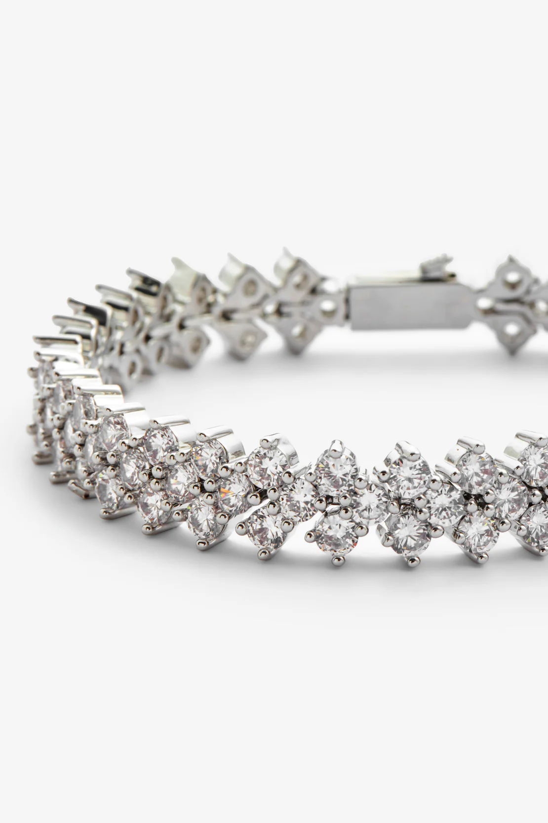 10mm Iced Prong Bracelet - Image 3