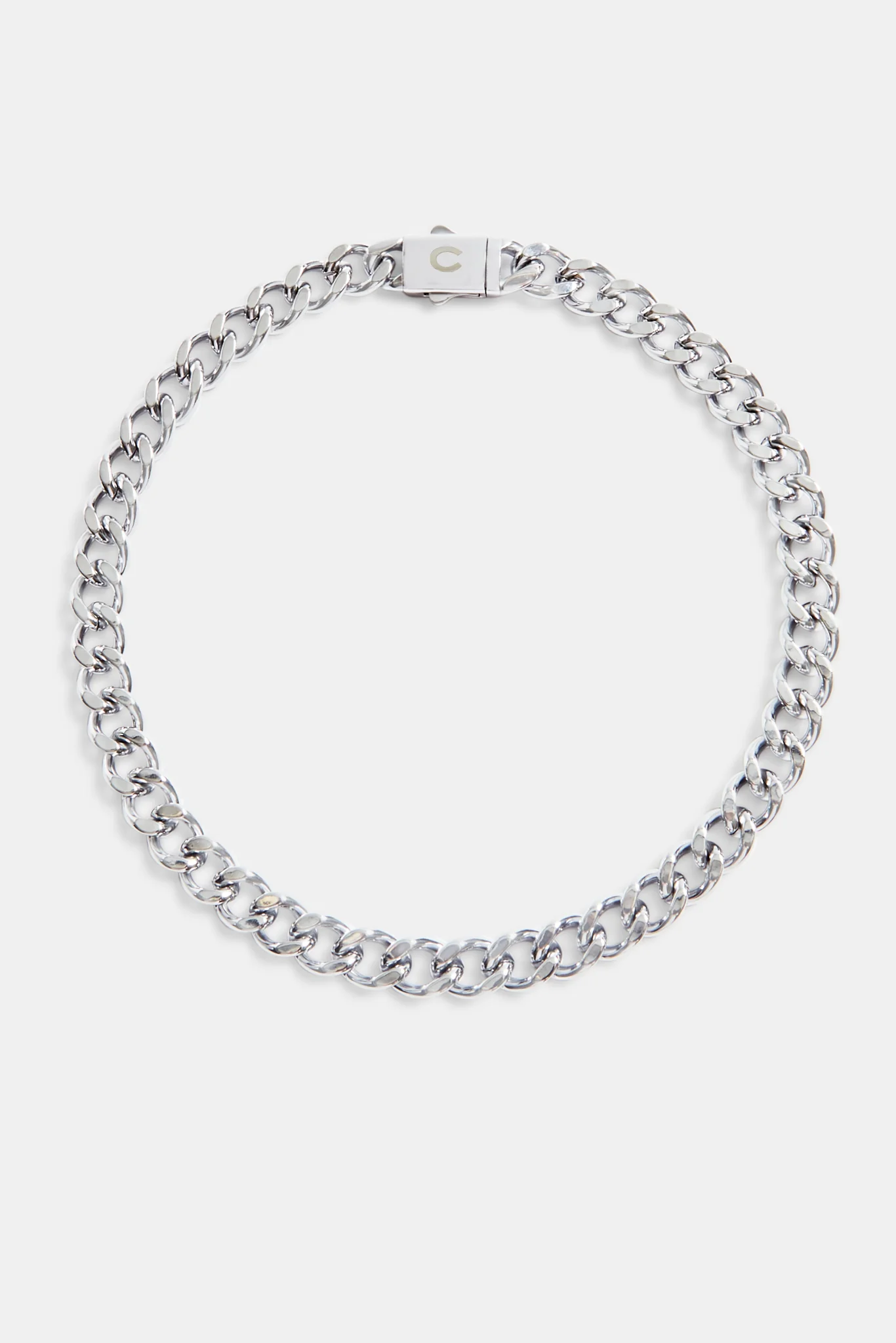 10mm Polished Cuban Link Choker - Image 2