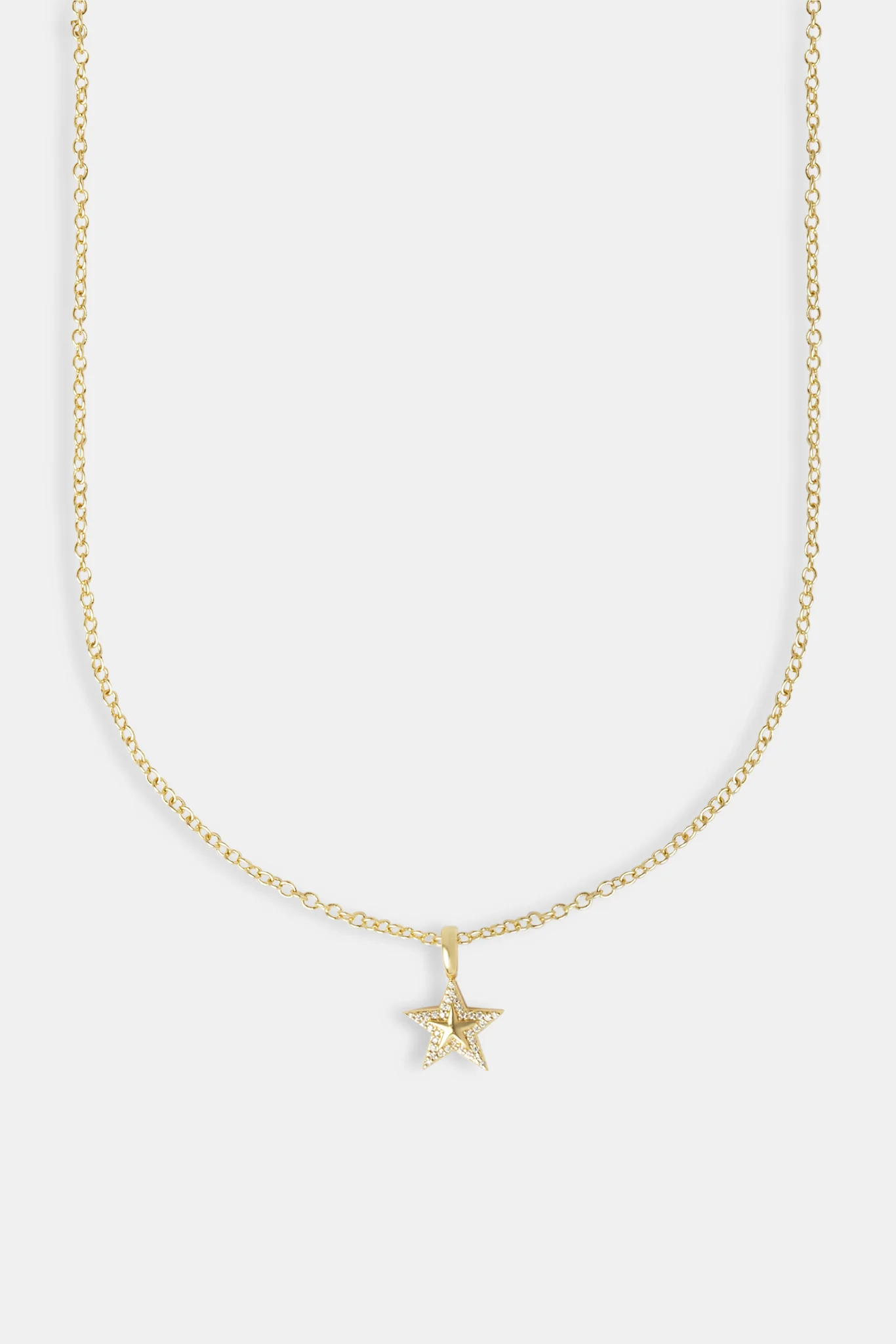 10mm Star Pendant Necklace - Image 2