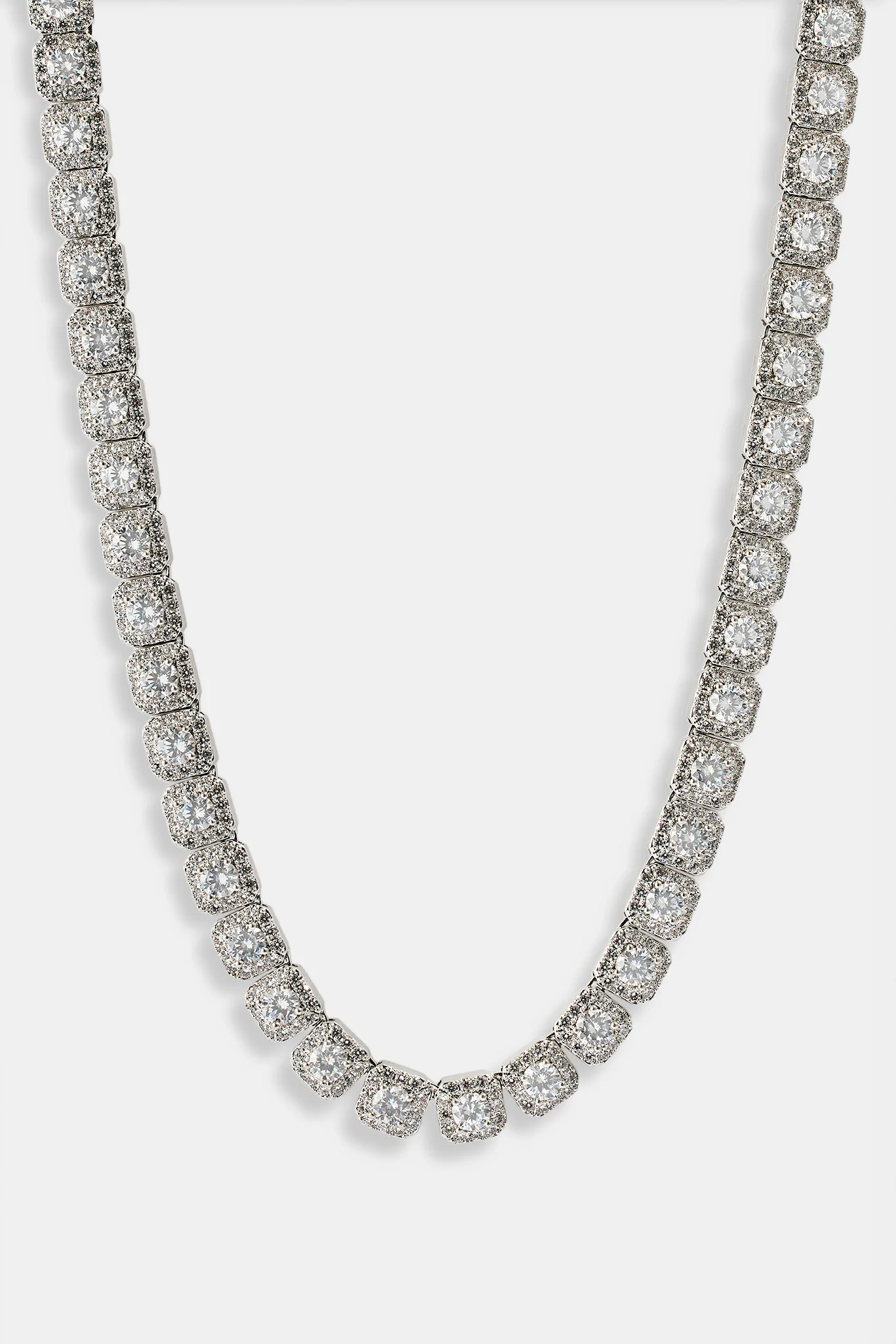 12mm Clustered Tennis Chain - Image 2