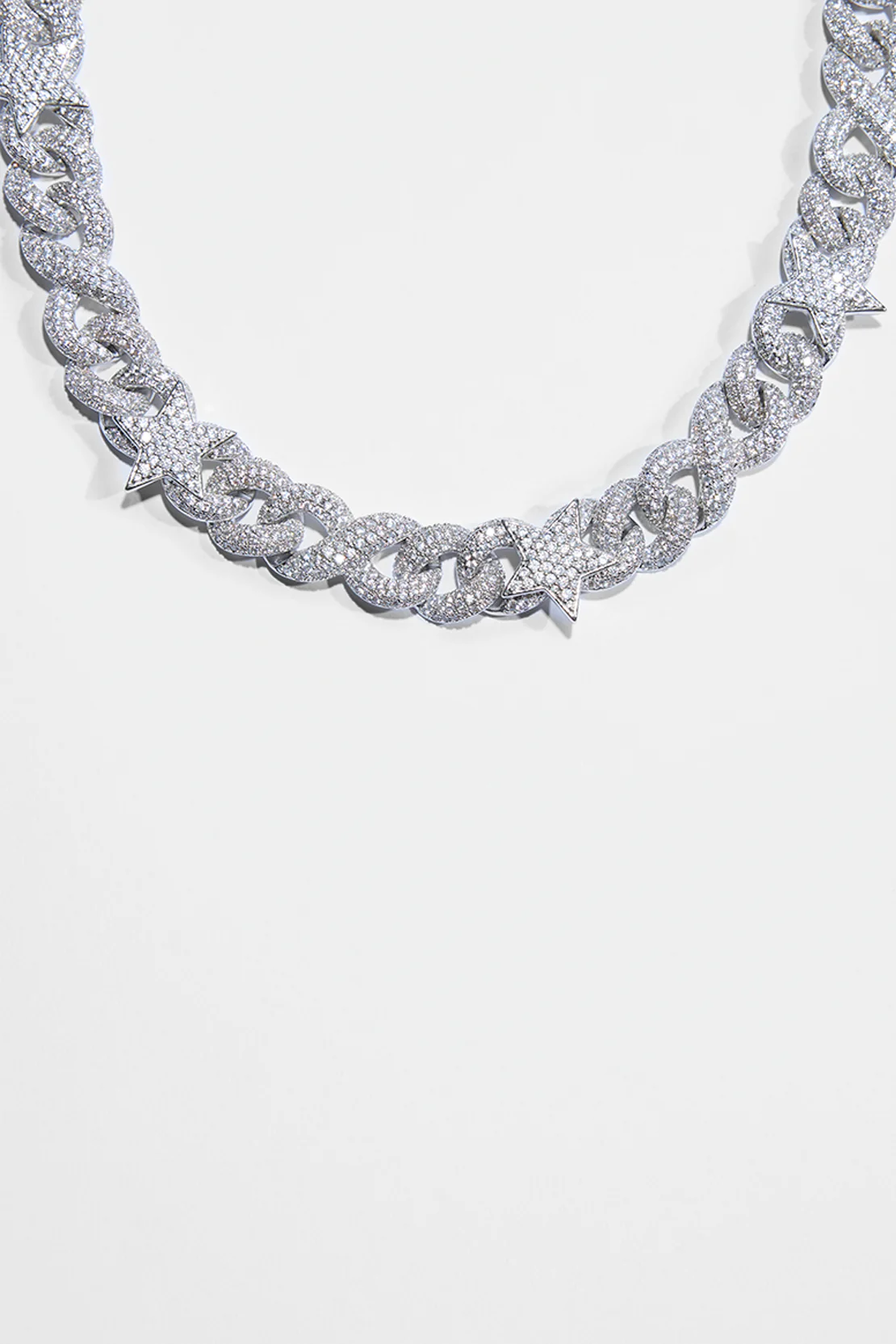 14mm Iced Star Cuban Chain - Image 4