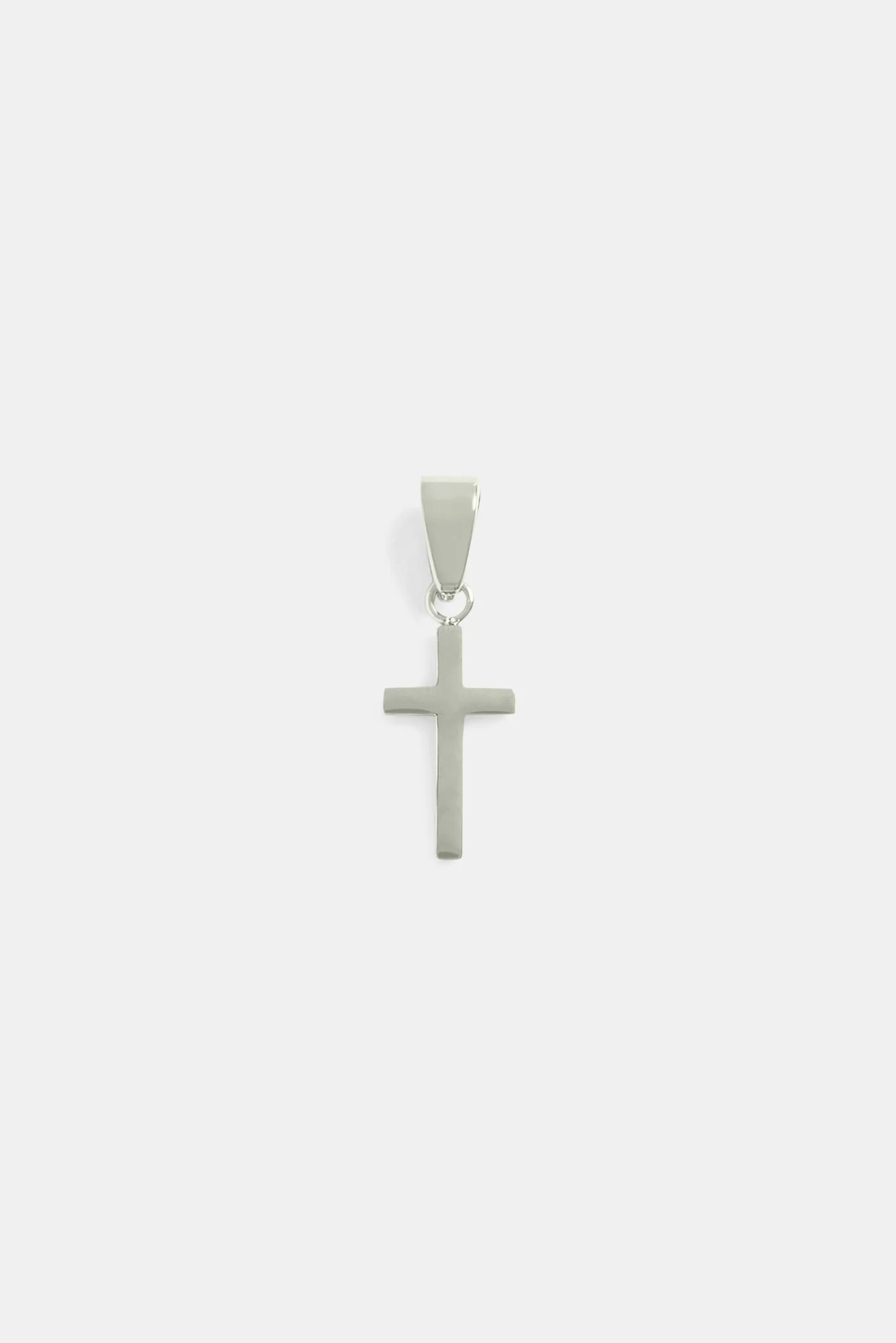 18mm Polished Cross Pendant - Image 3
