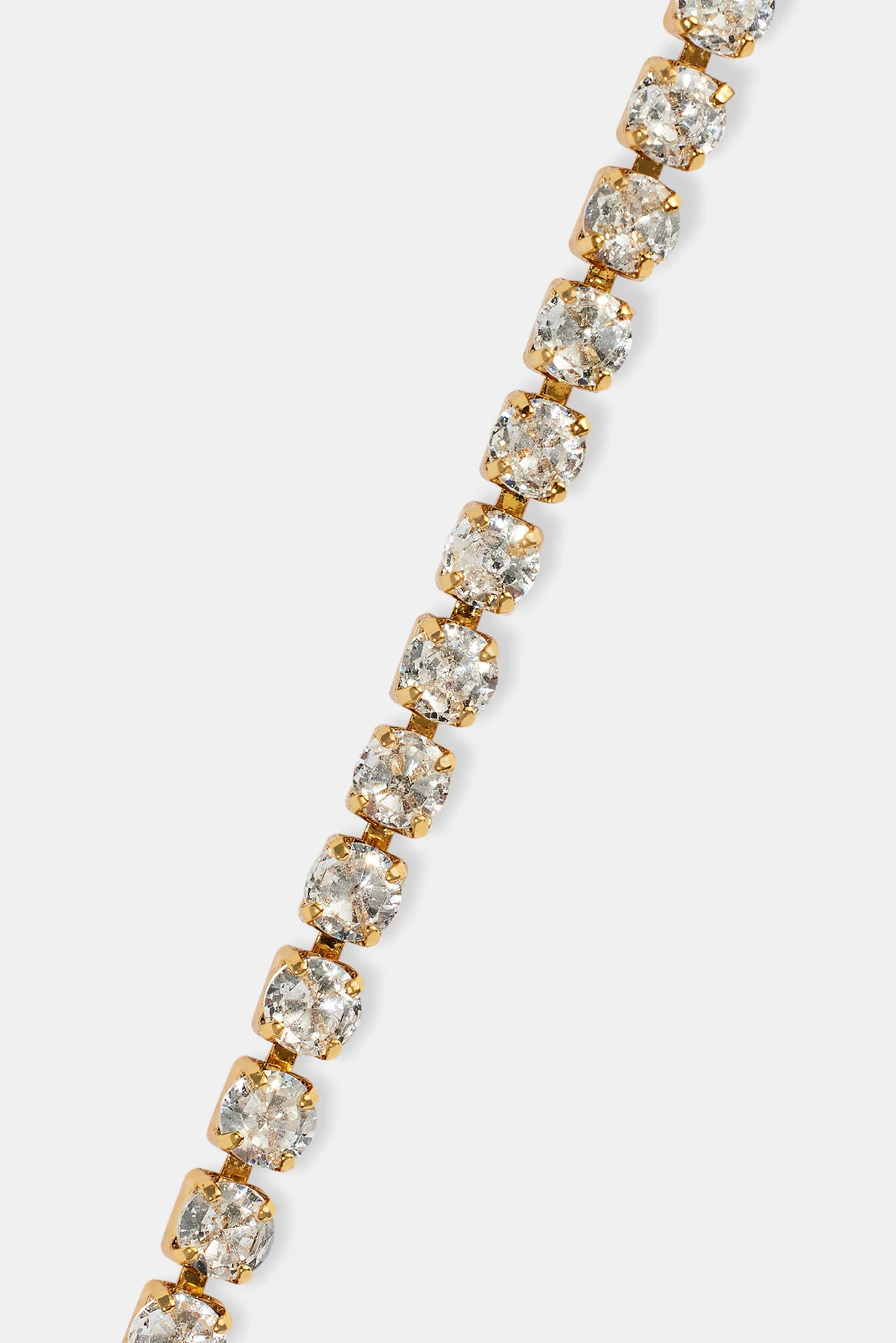 Micro Tennis Bracelet - 2.5mm - Gold - Image 3