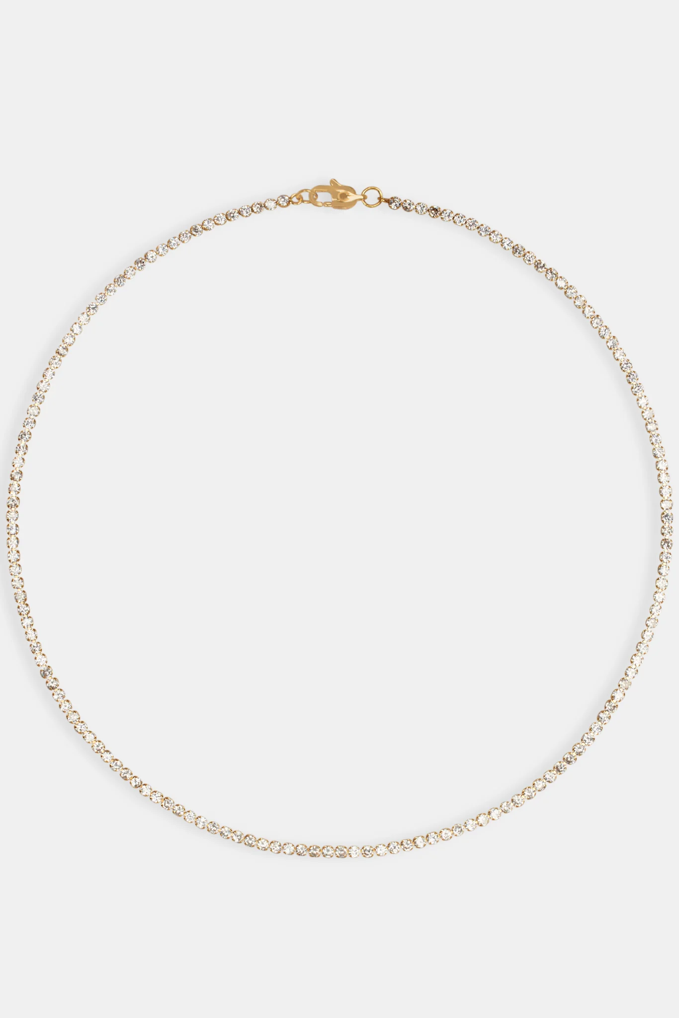Micro Tennis Chain - 2.5mm - Gold - Image 4