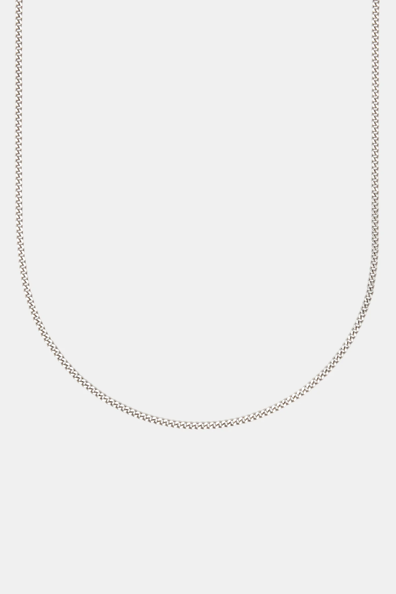 Micro Cuban Chain - 2mm - White - Image 2