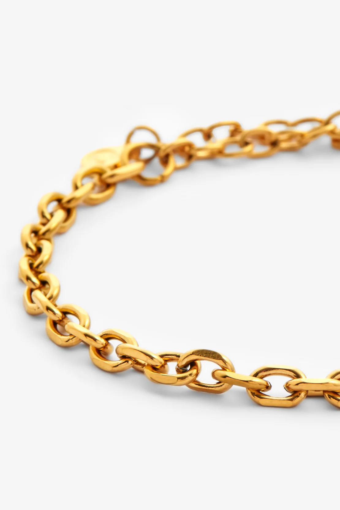 3mm Hermes Bracelet - Gold - Image 2