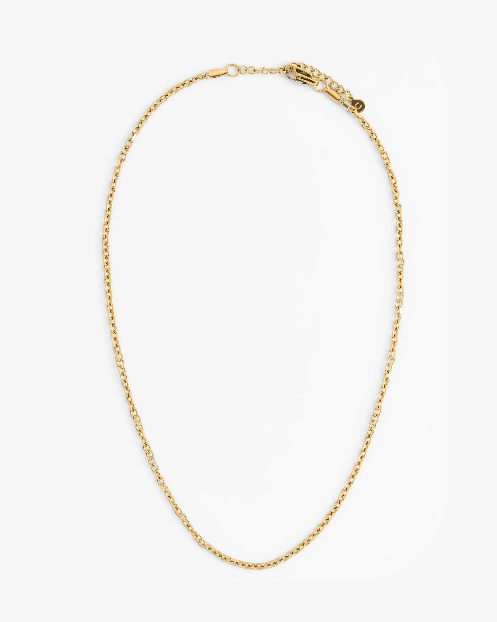3mm Hermes Link Chain - Gold
