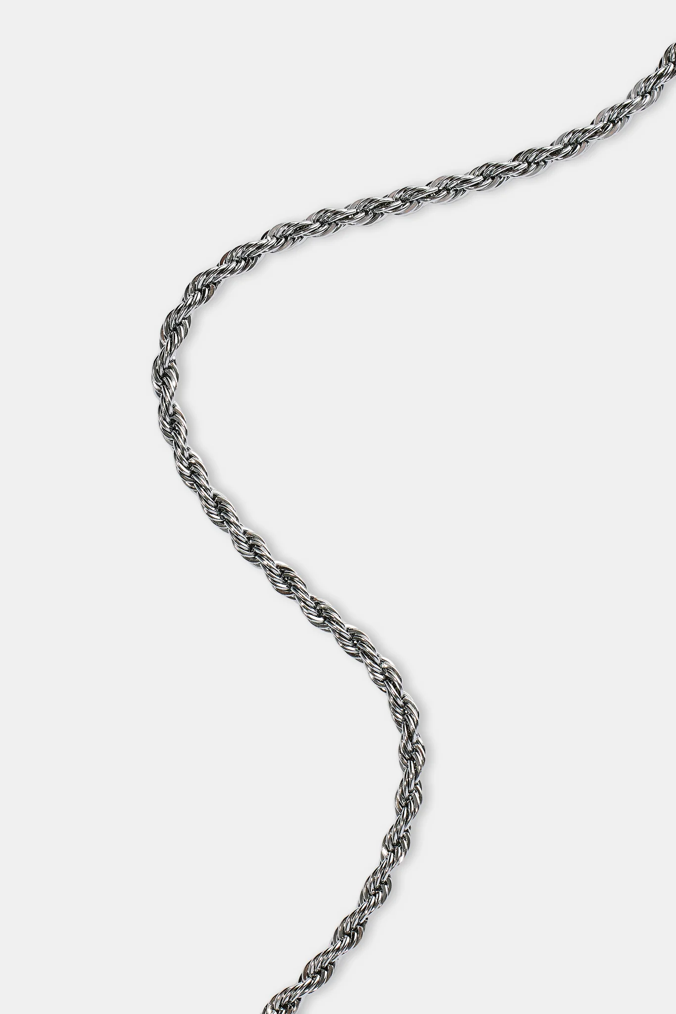 Rope Bracelet - 3mm - White - Image 3