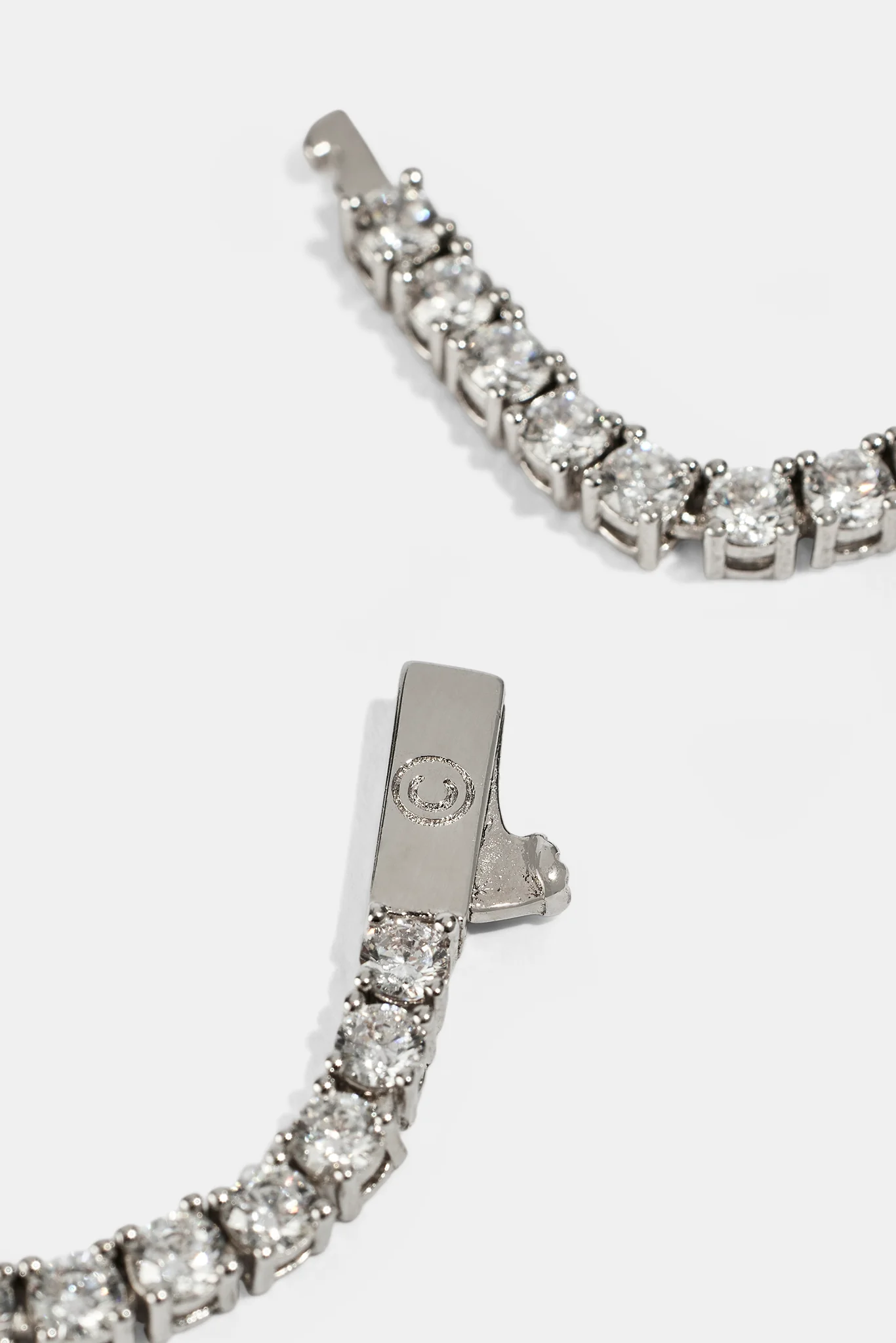 Tennis Bracelet - 3mm - White - Image 3