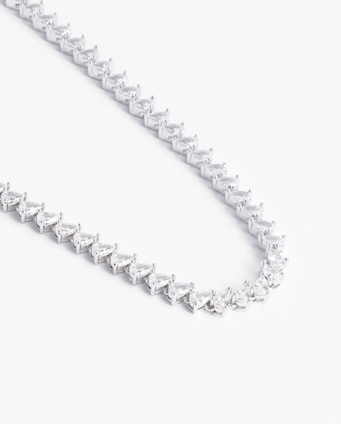 5mm Iced Pear Tennis Chain - Image 2