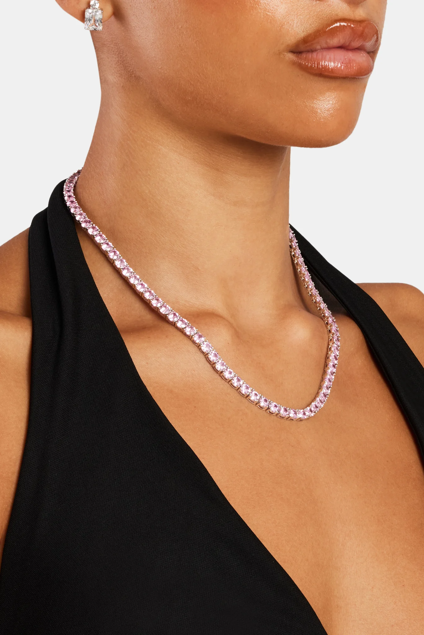 5mm Pink Tennis Chain - Image 3