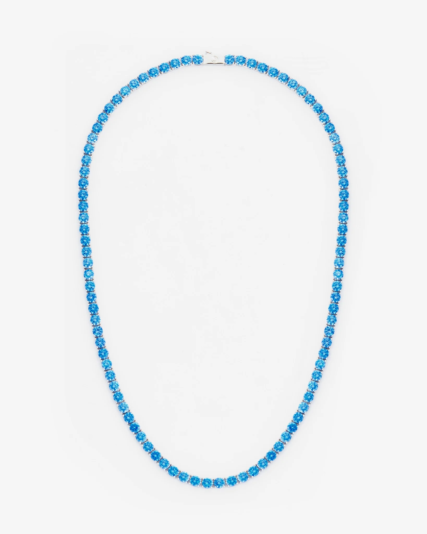 5mm Tennis Chain - Blue