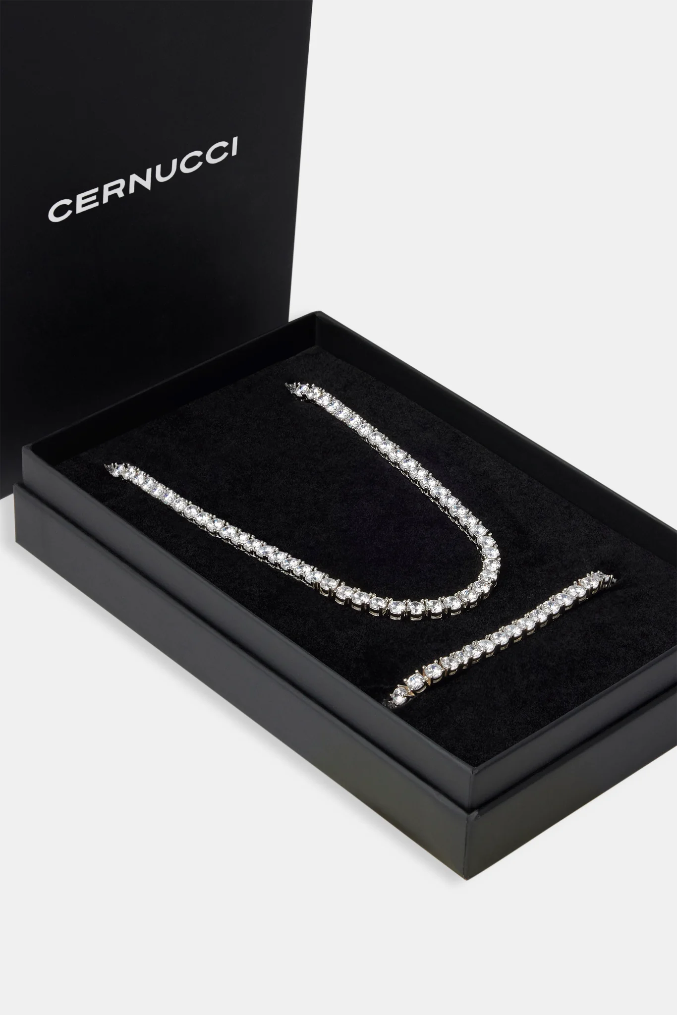 5mm Tennis Chain & Bracelet Set - Image 2