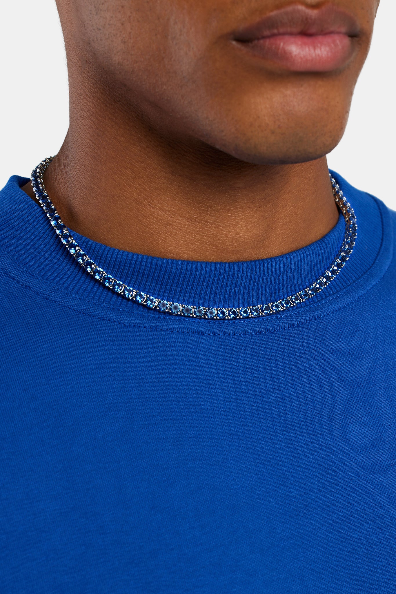 5mm Tennis Chain - Cobalt - Image 2