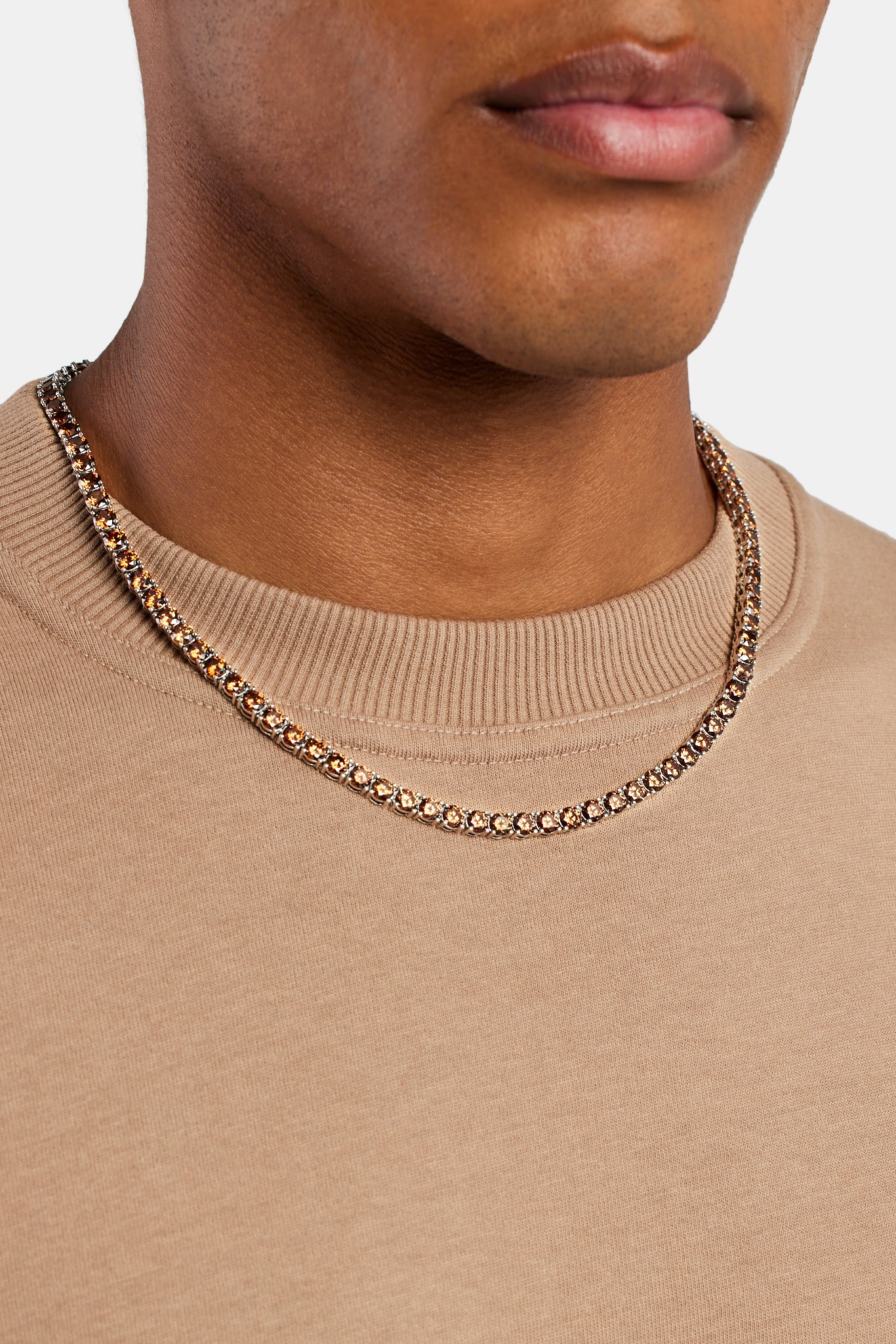 5mm Tennis Chain - Coffee - Image 2