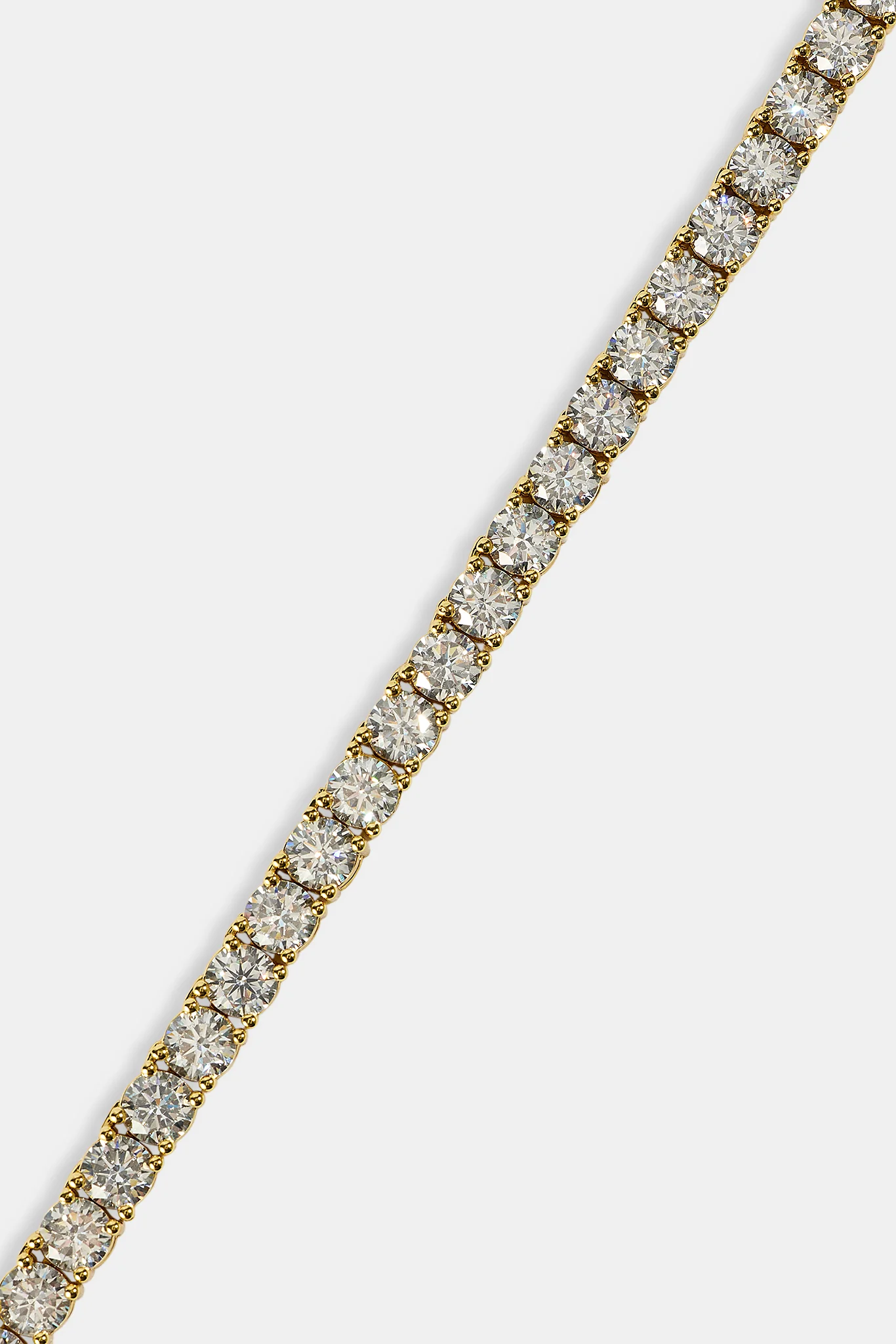 Tennis Chain - 5mm - Gold - Image 4