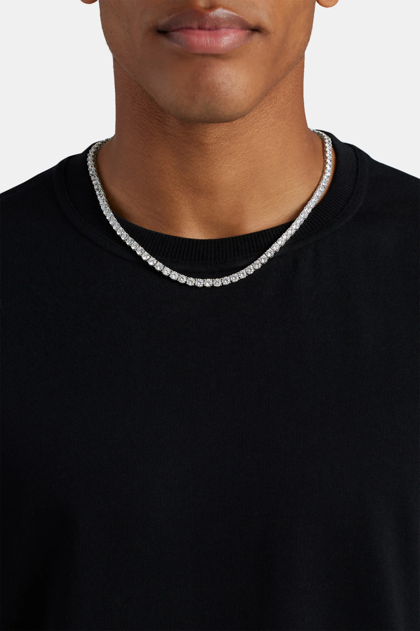 Tennis Chain - 5mm - White