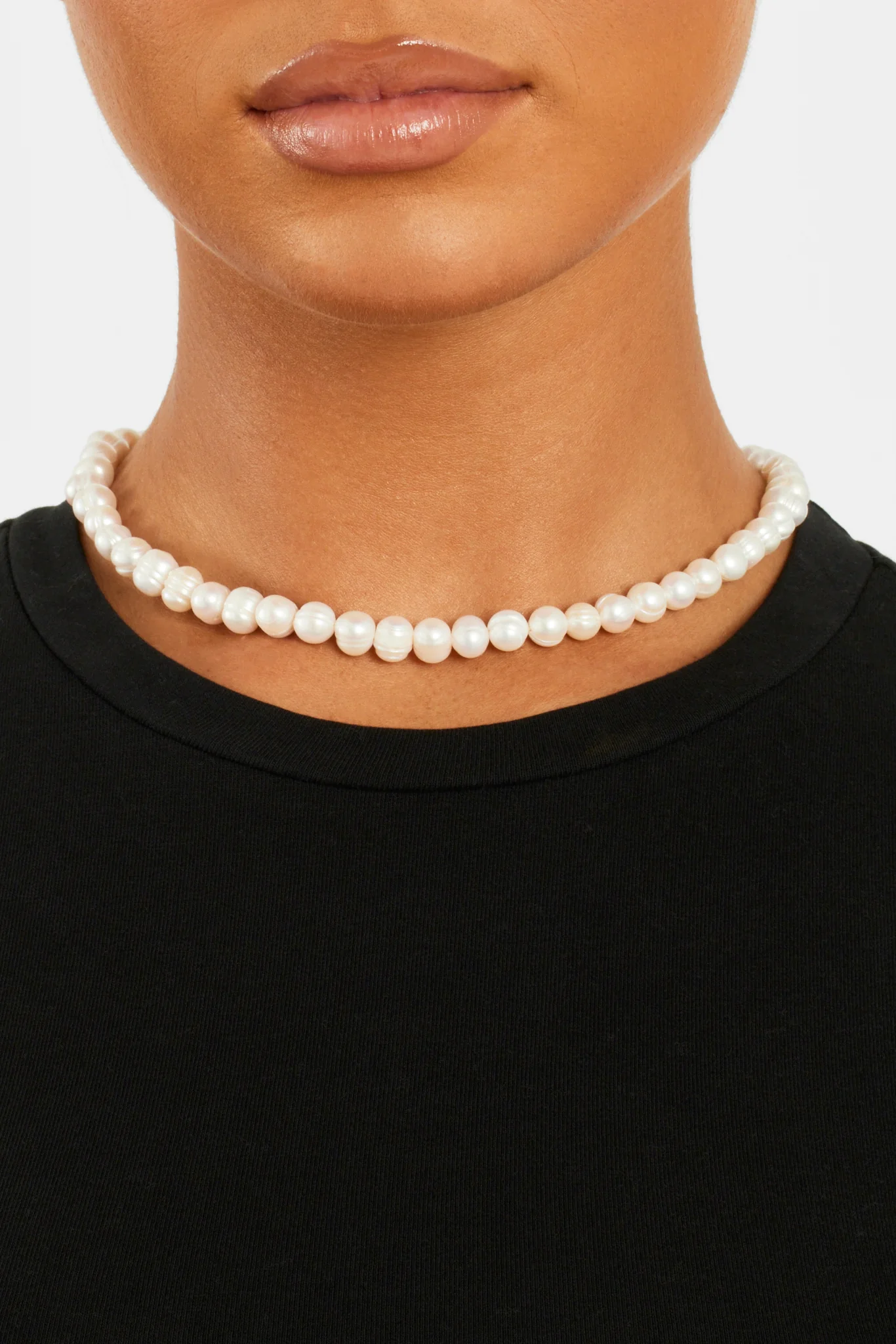 7mm Freshwater Allway Pearl Necklace - Image 2