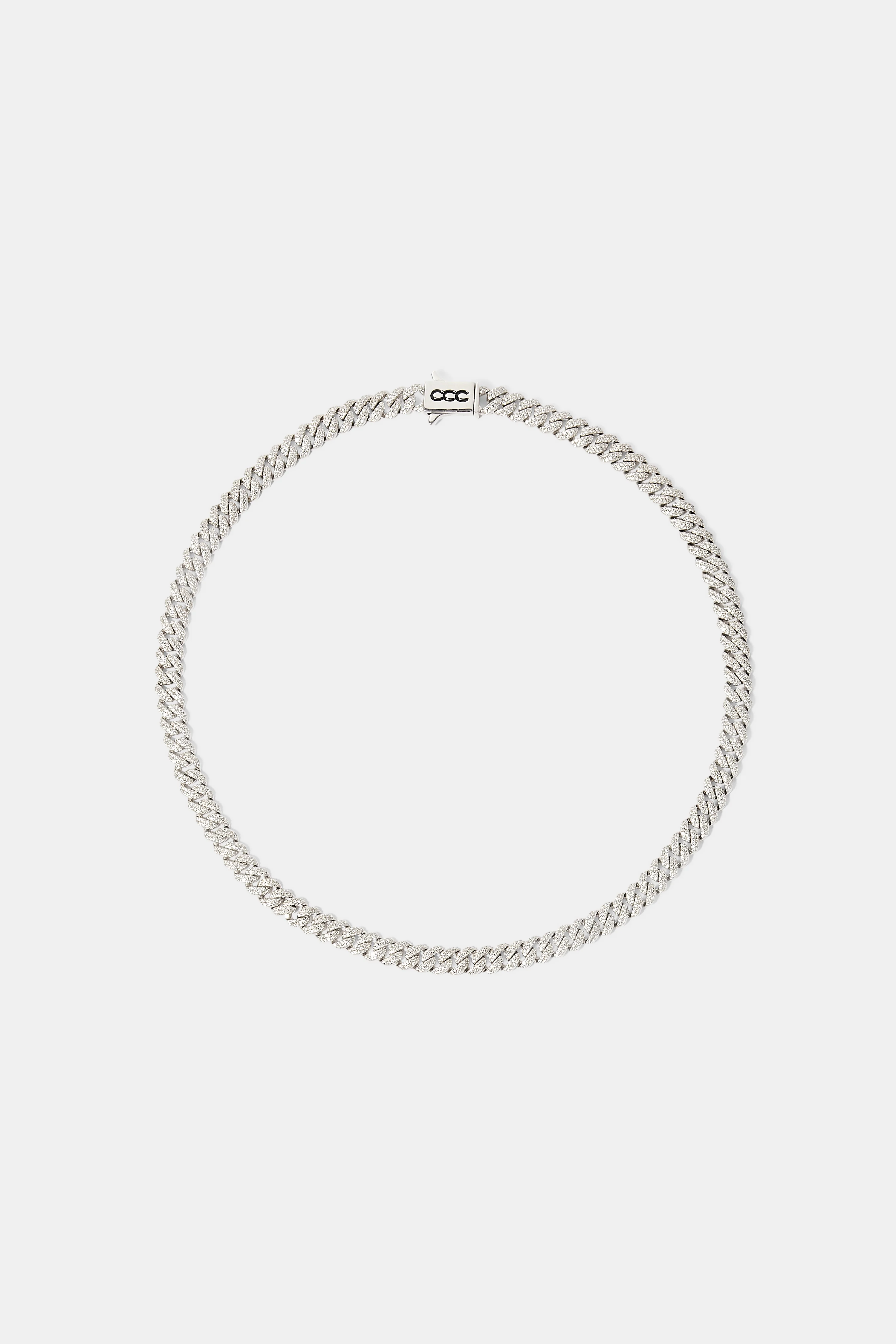 8mm Moissanite Cuban Chain - Image 2