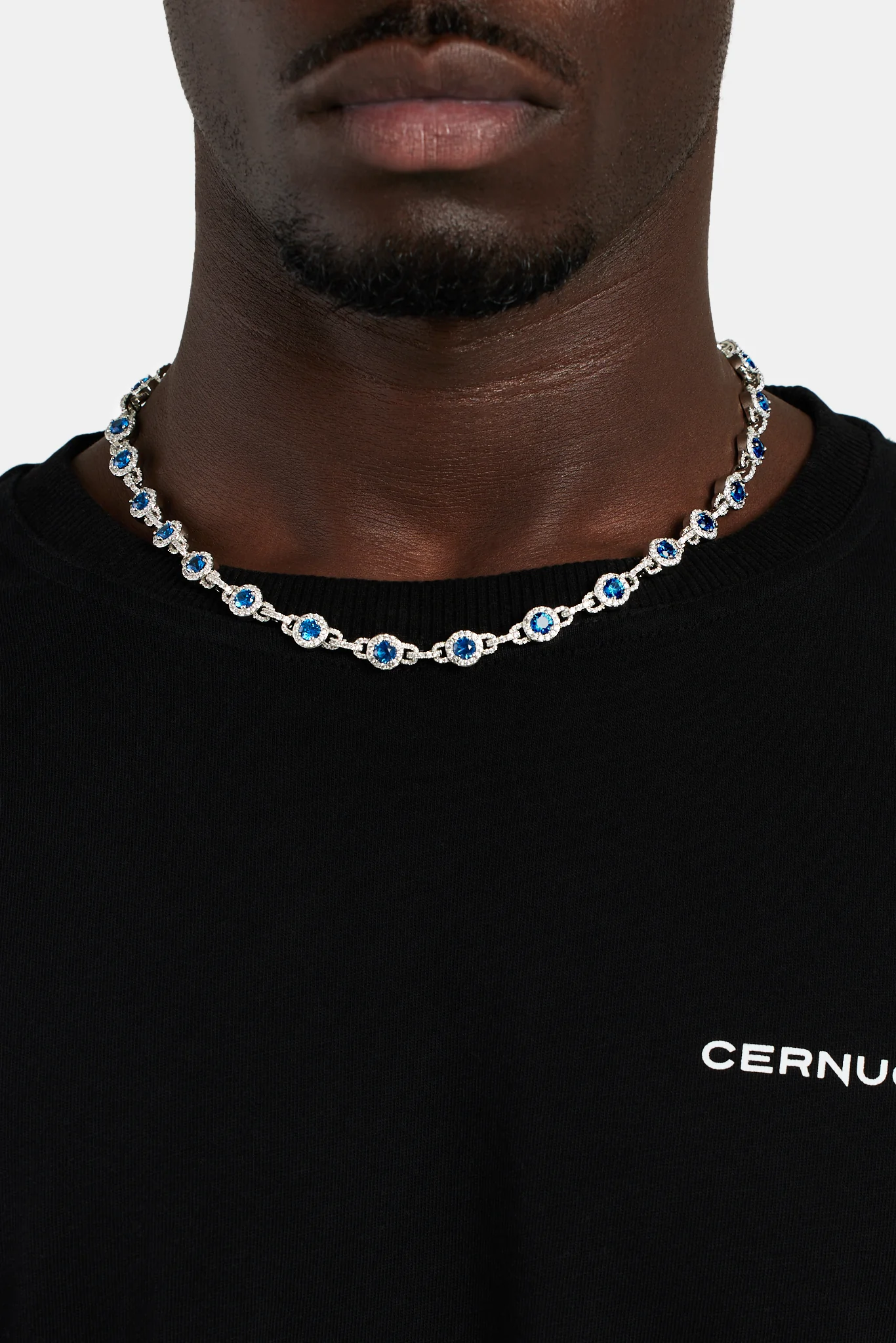 9mm Blue Centre Link Chain - Image 2