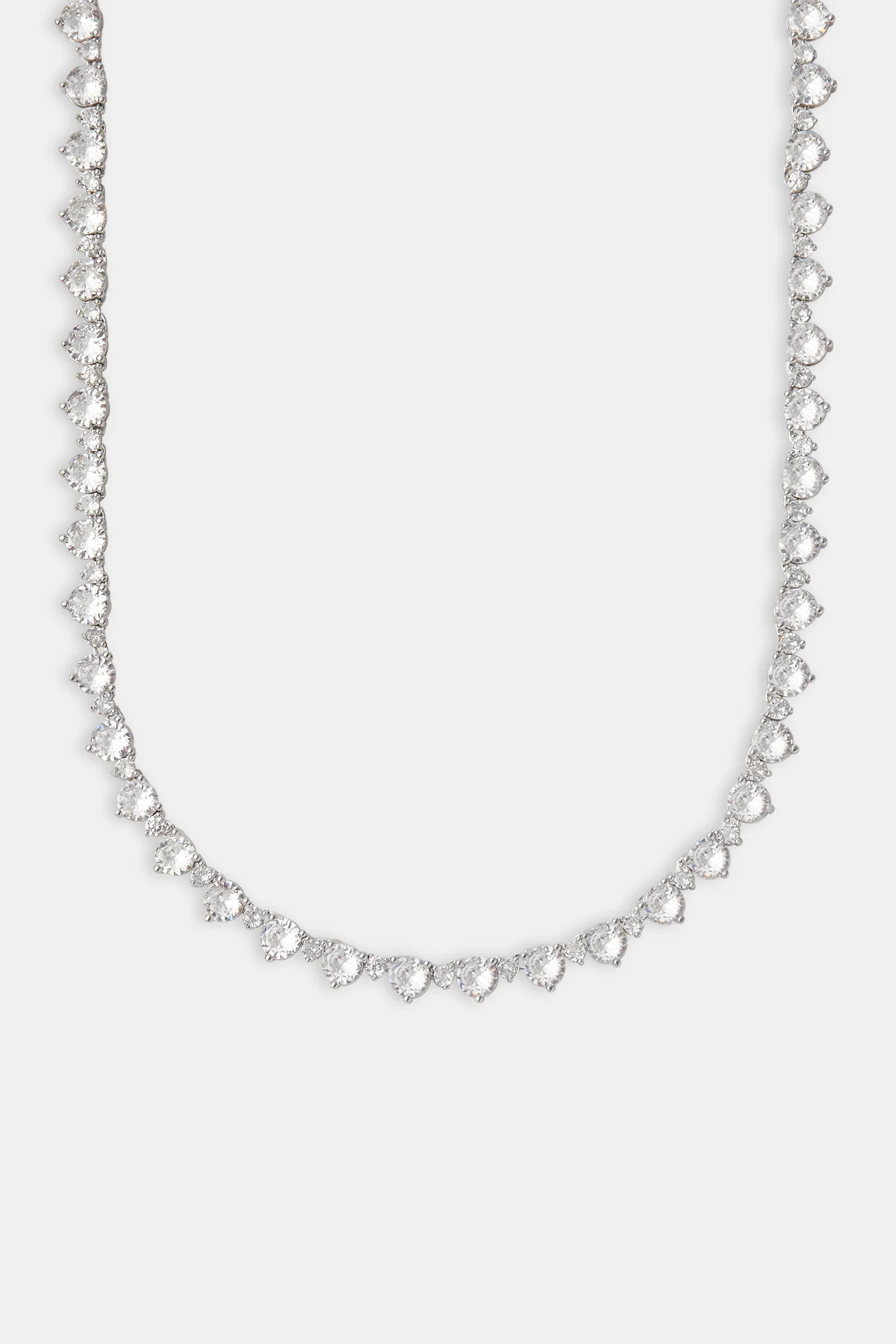 Alternating Round Tennis Chain - 6mm - Image 2