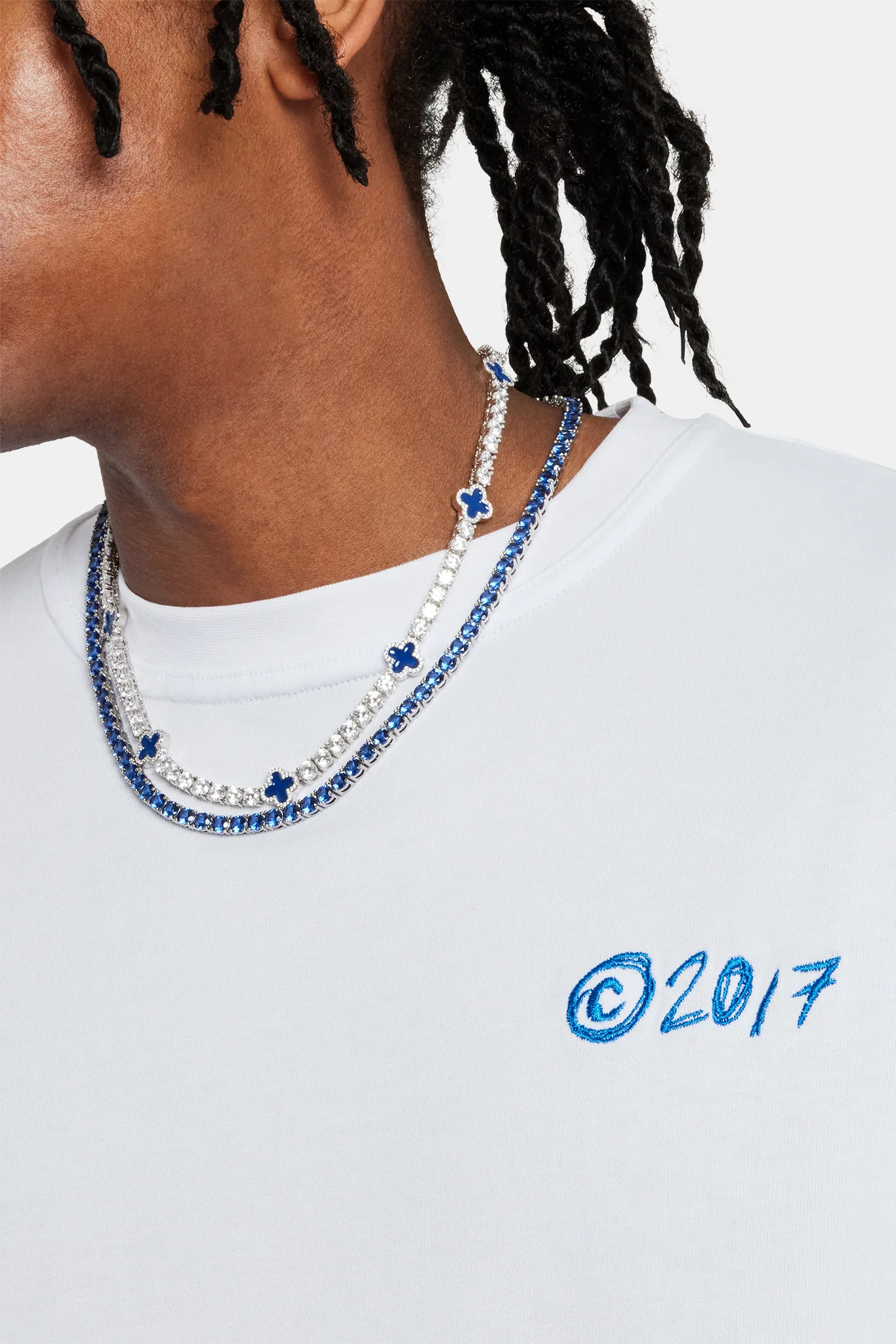 Back Quote Oversized T-Shirt - White - Image 3