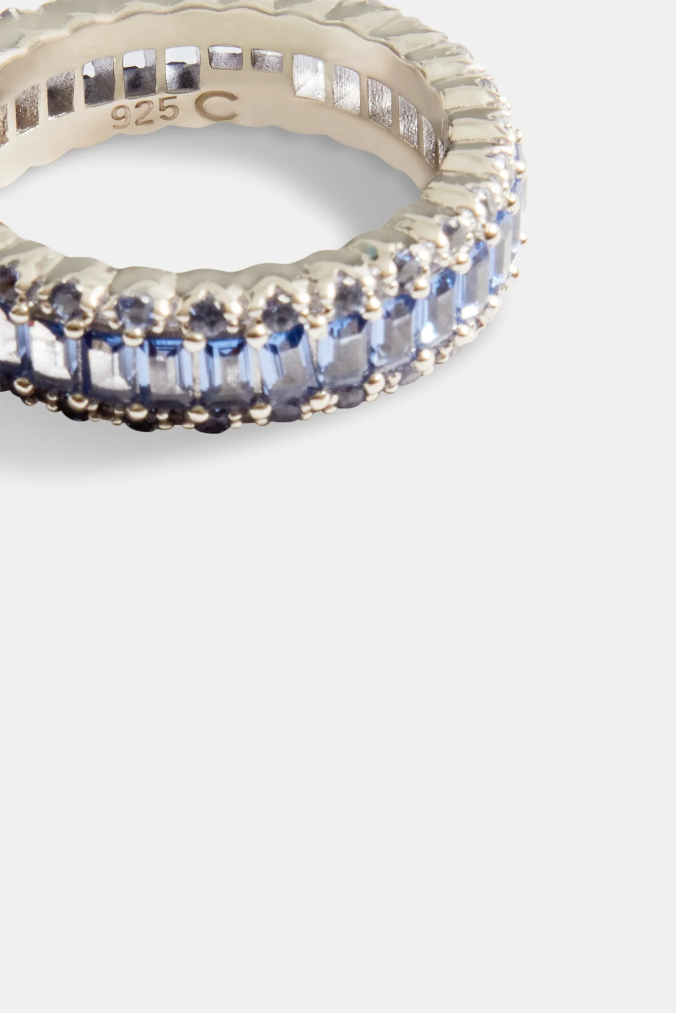 Baguette Band Ring - Cobalt - Image 3