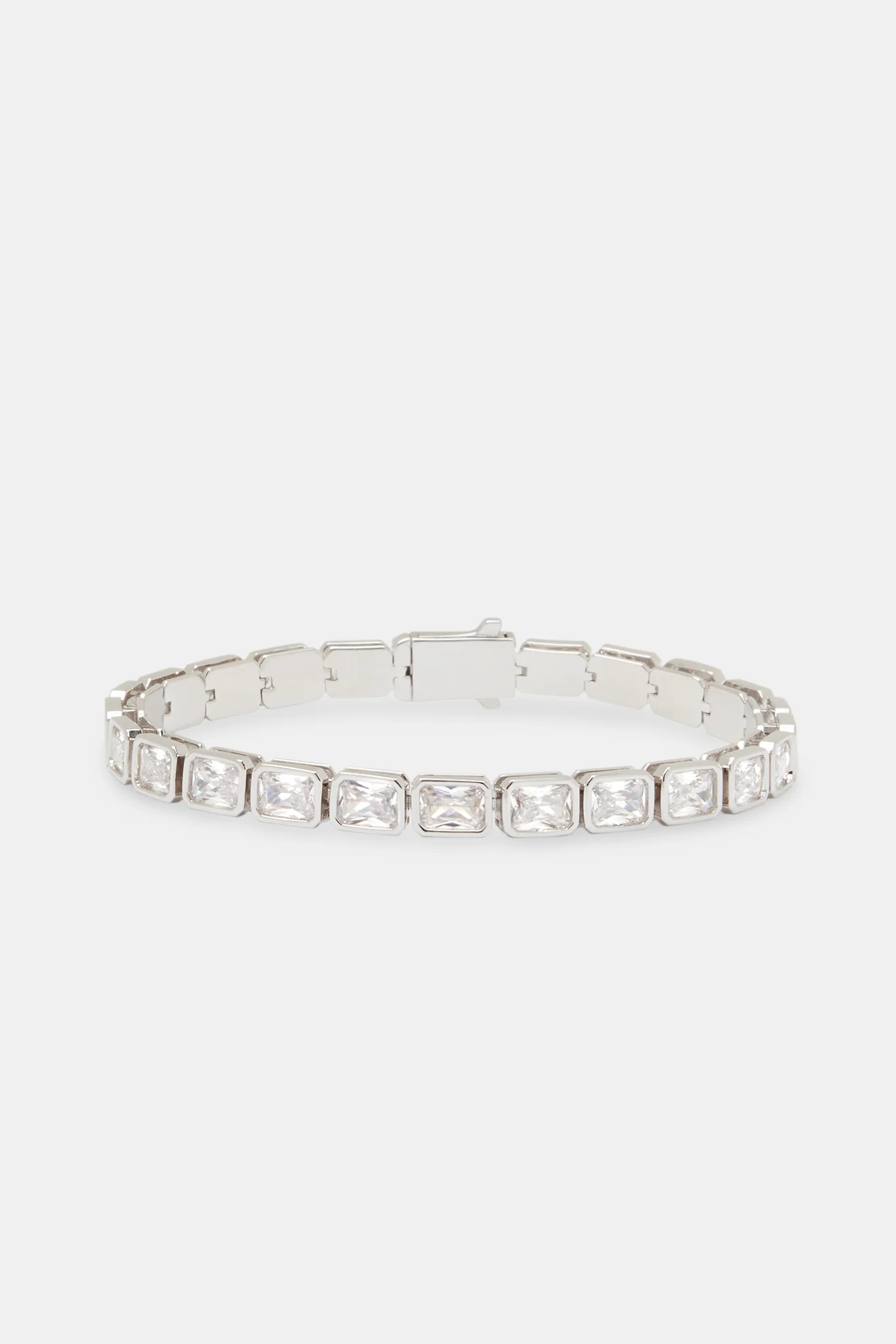 Baguette Tennis Bracelet - 6mm - Image 2