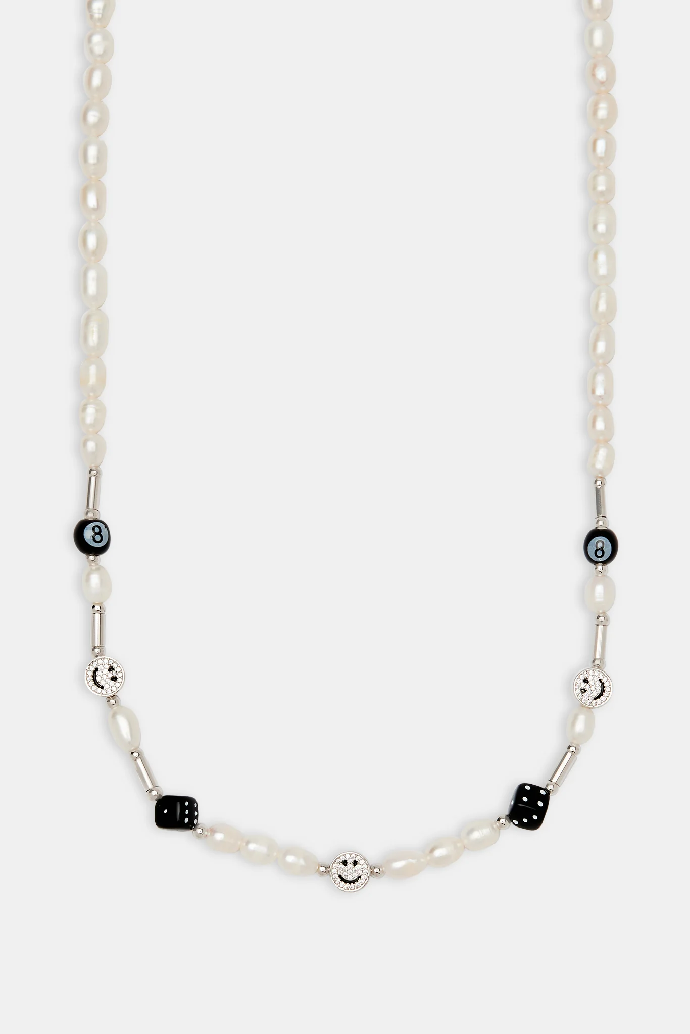 Baroque Freshwater Pearl Motif Necklace - Image 2