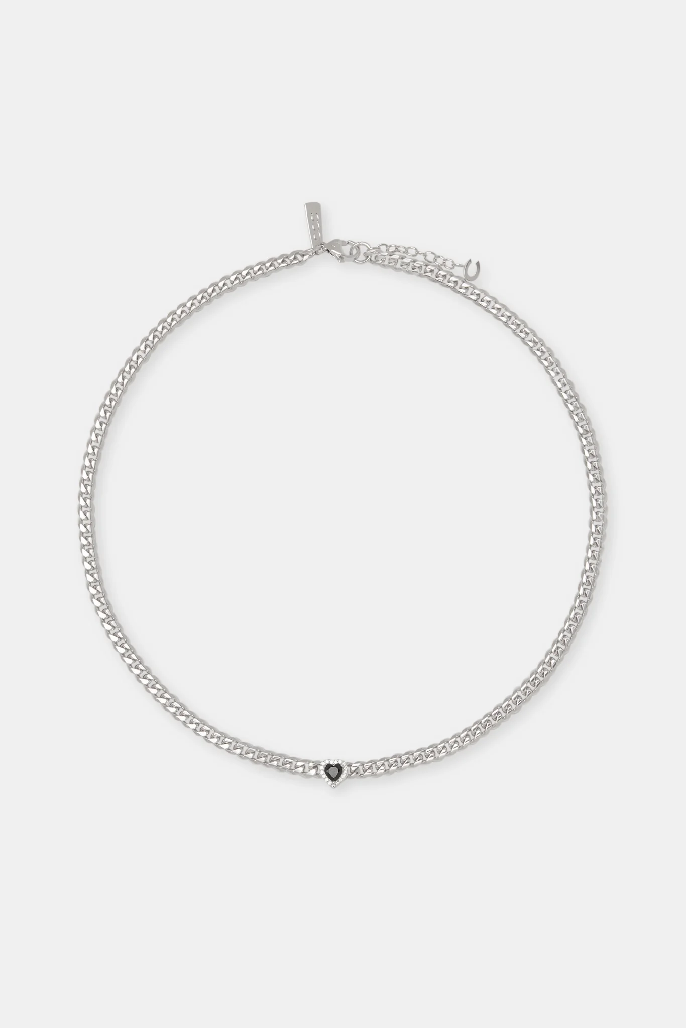 Black Heart Cuban Chain - 5mm - Image 4