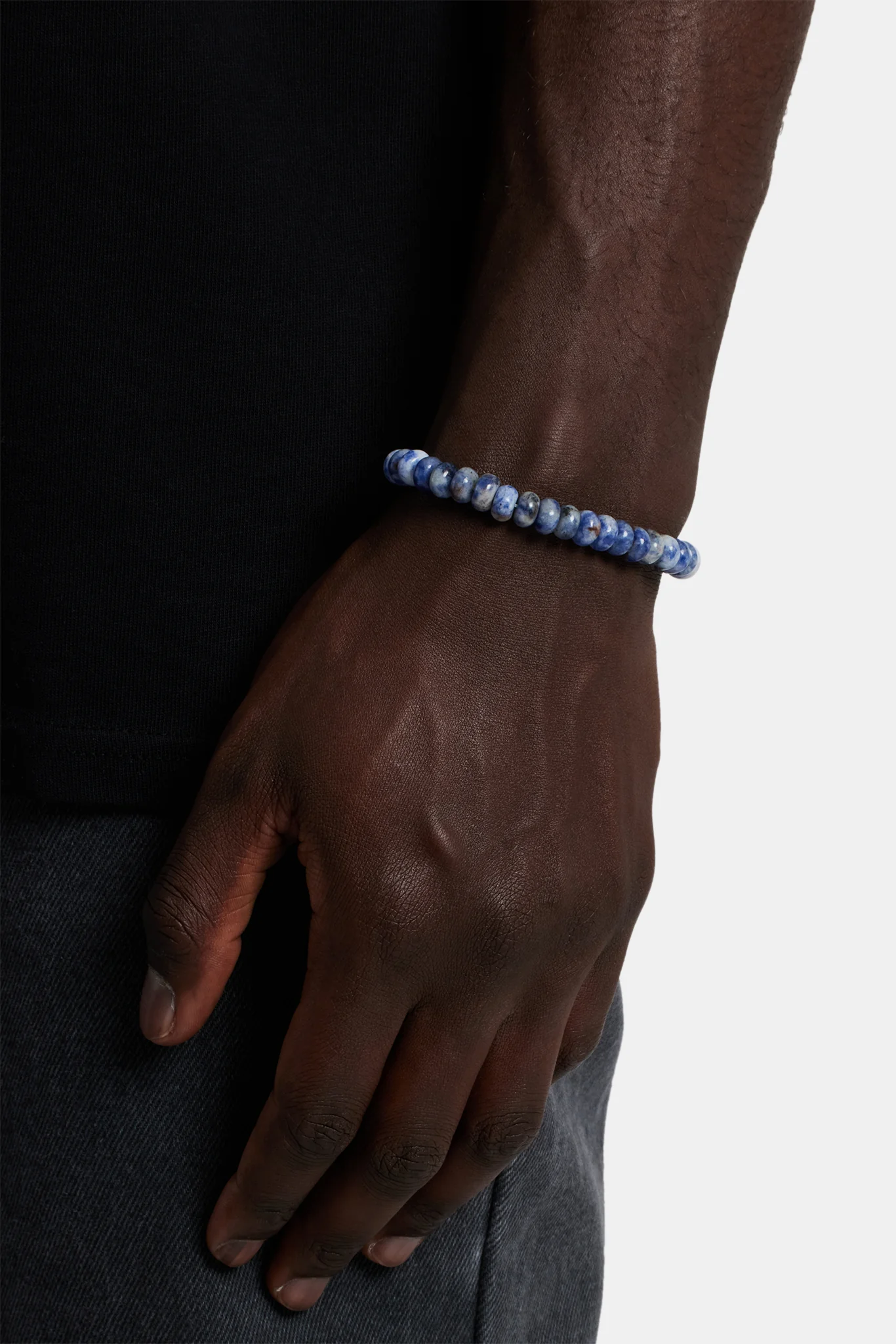 Blue Point Natural Stone Bracelet