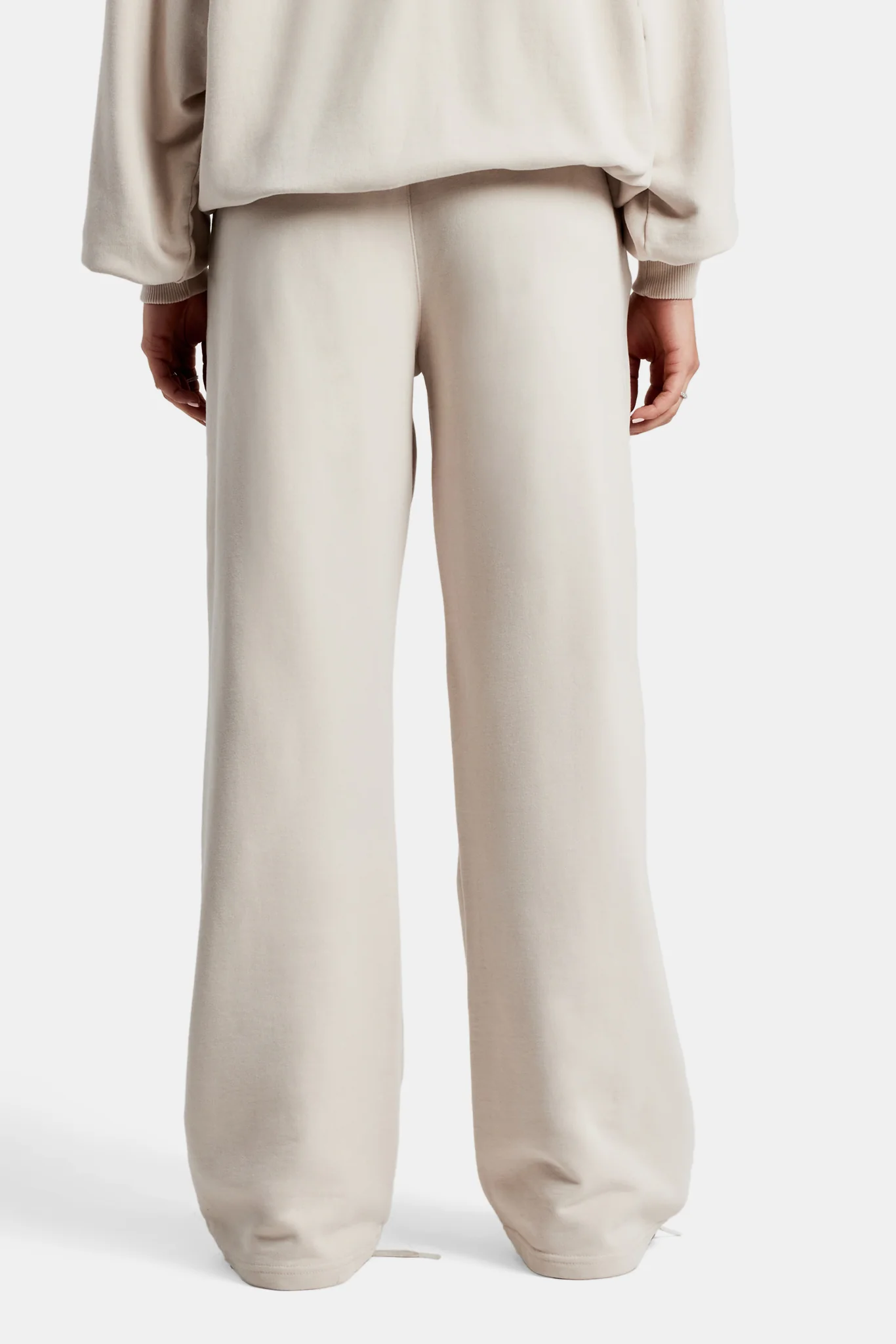 C Embroidered Jogger - Stone - Image 3