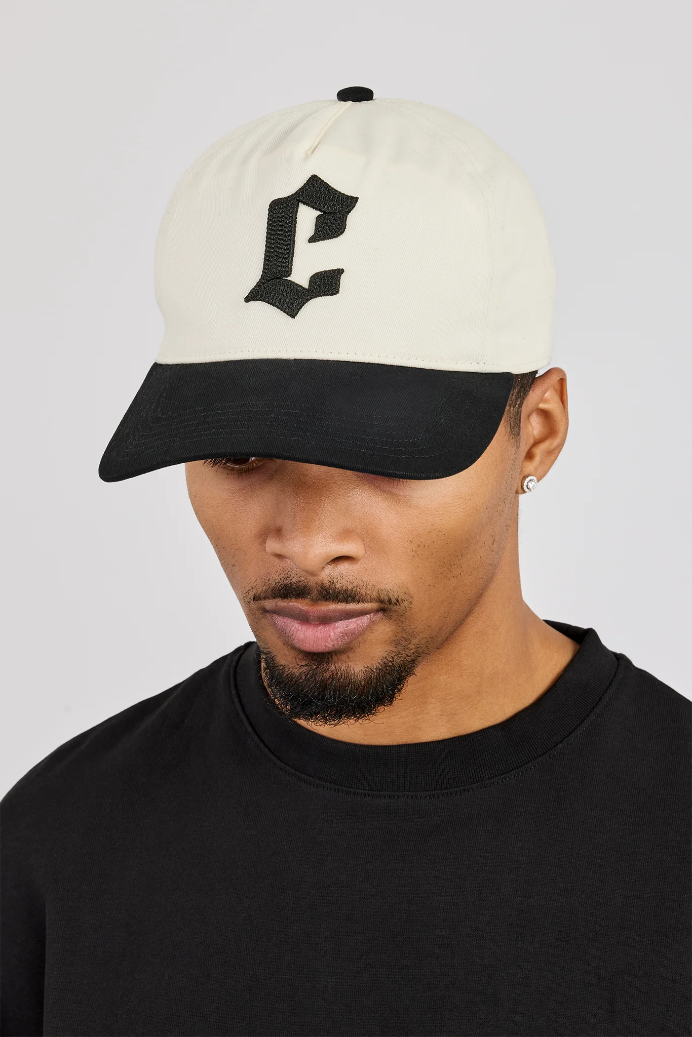 'C' Logo Cap - Off White - Image 5