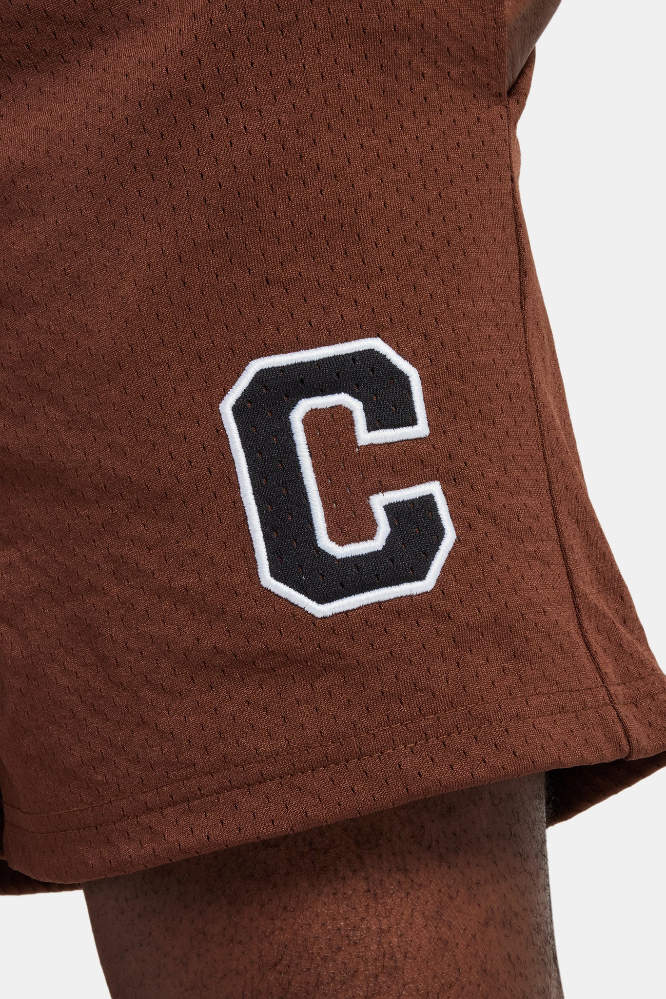 C Mesh Shorts - Chocolate - Image 3