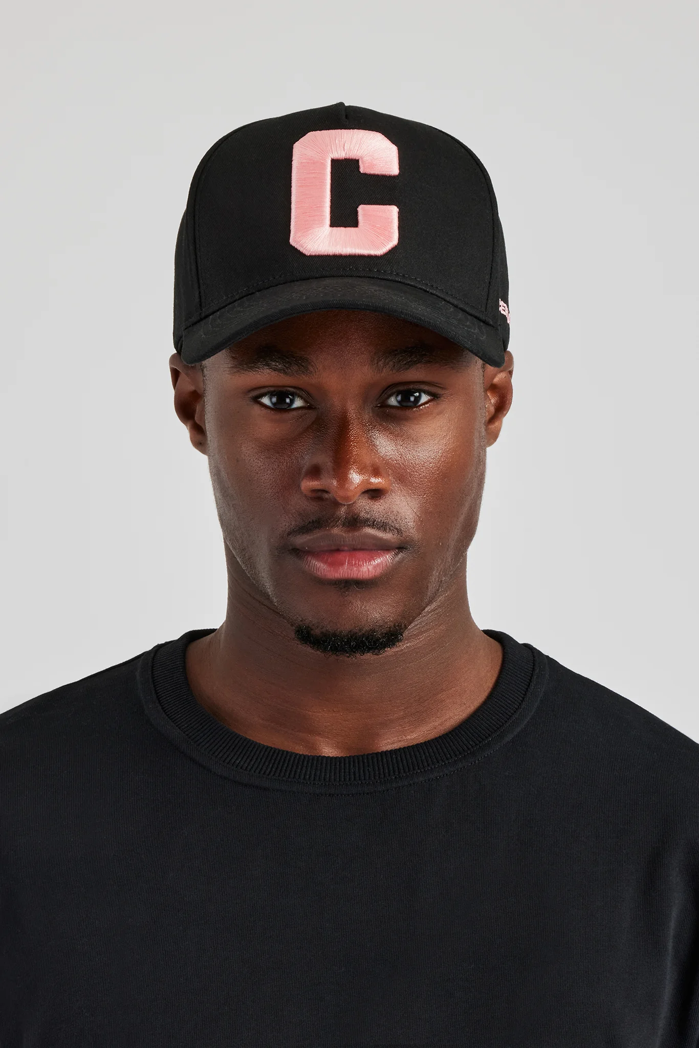 C Pink Embroidered Hat - Image 4
