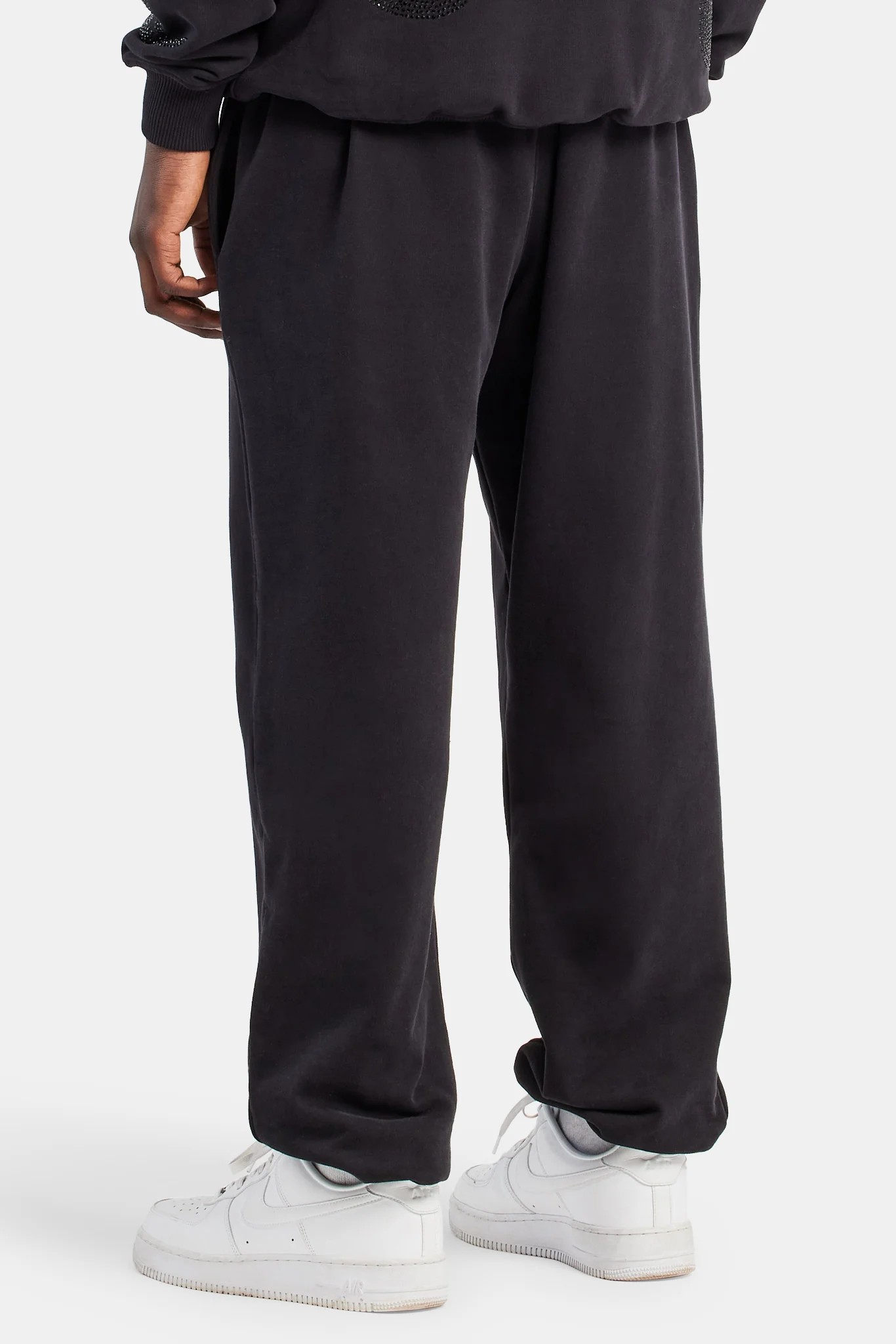 C Repeat Rhinestone Tracksuit - Black - Image 6