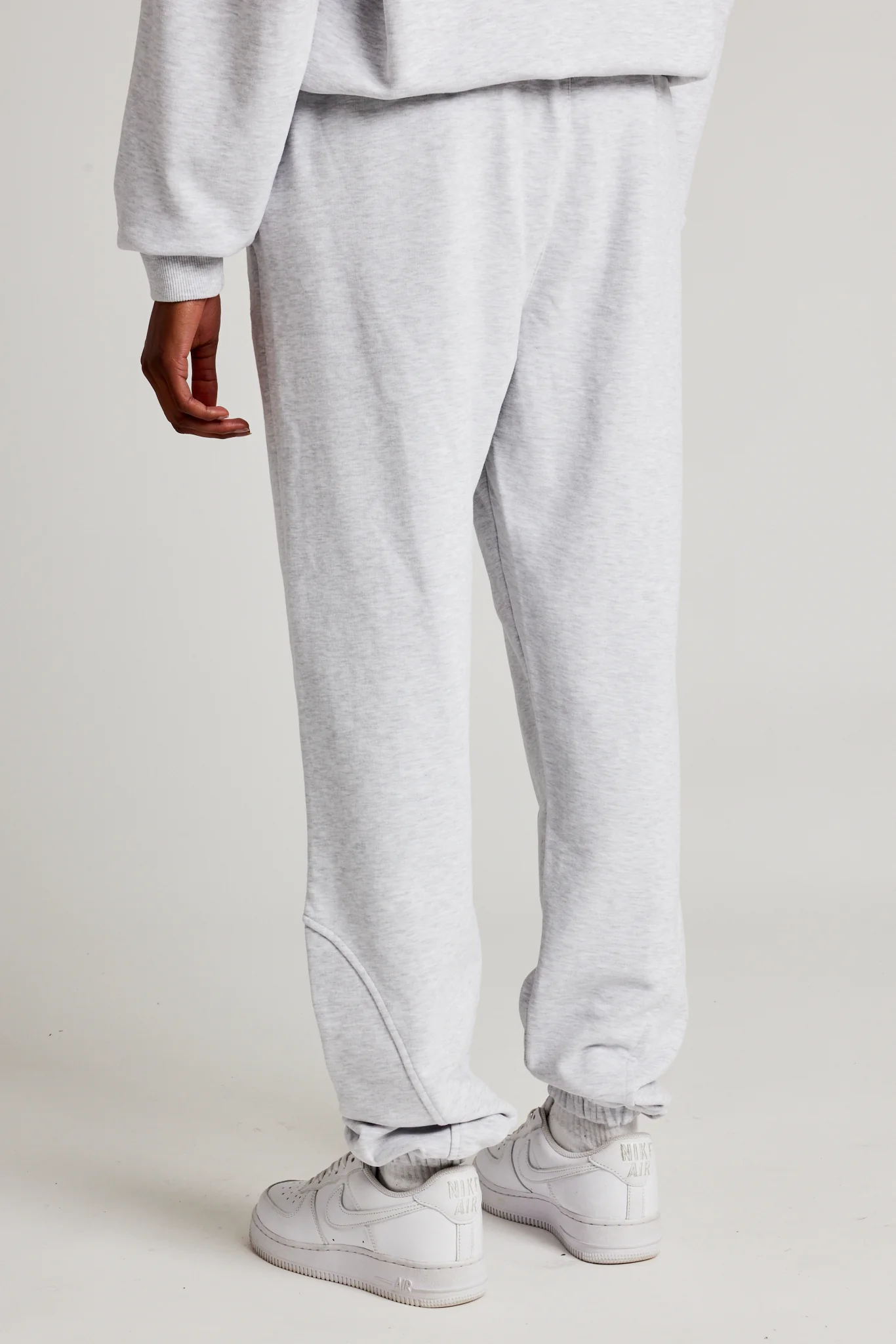 CCC Applique Varsity Jogger - Grey Marl - Image 4