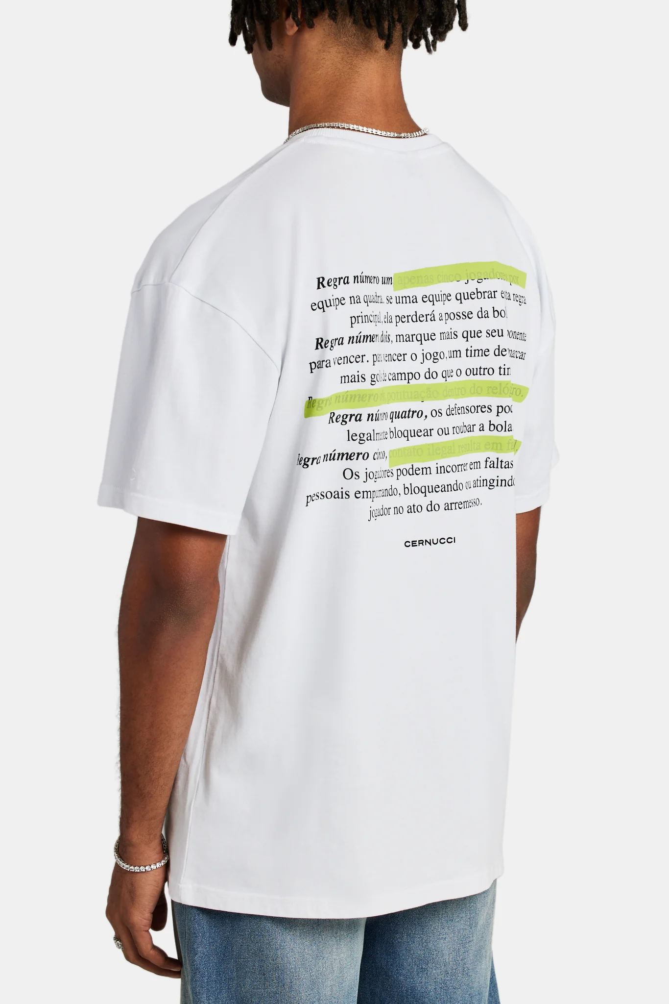 CCC Colectivo Embroidered T-shirt - White - Image 2