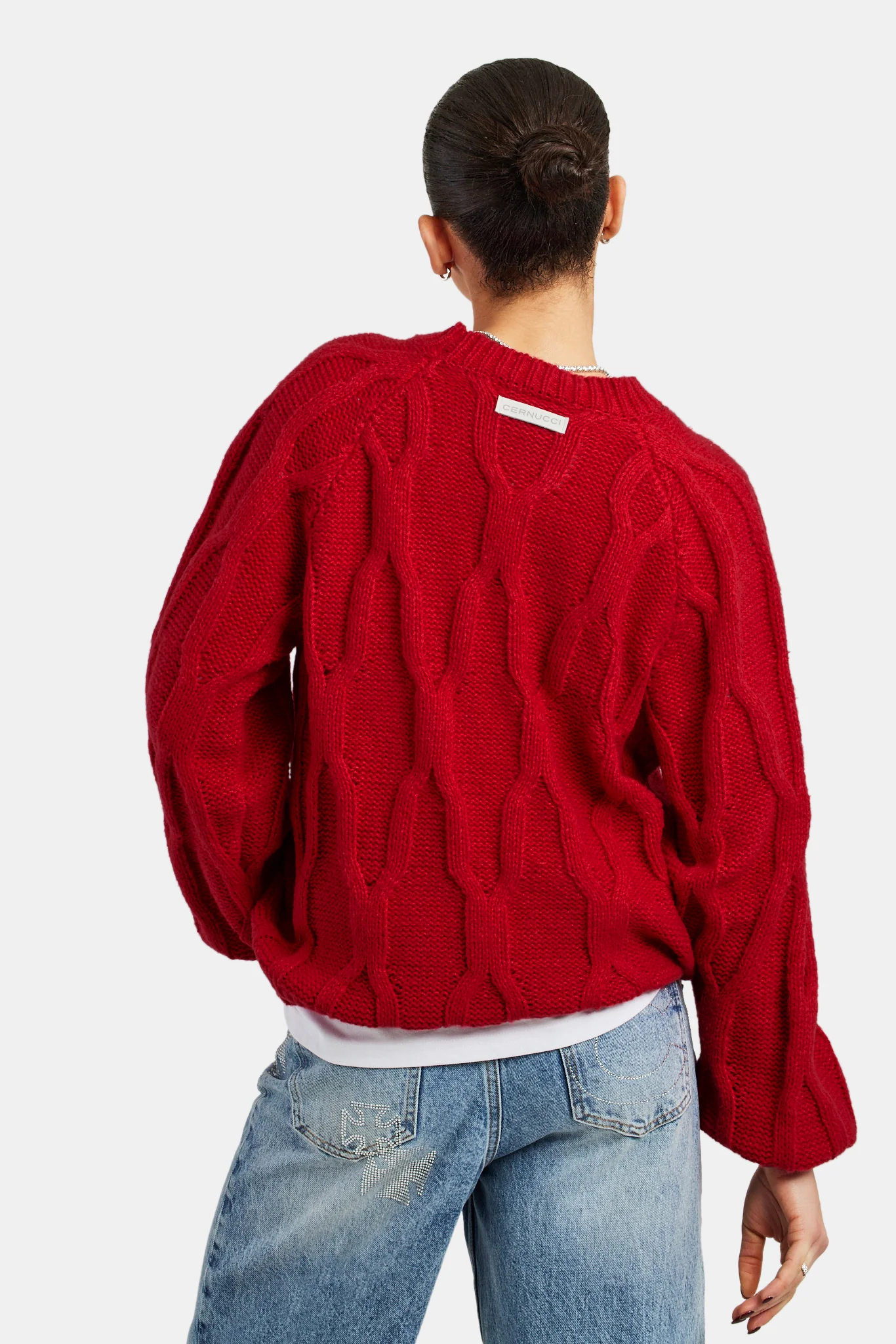 CCC Raglan Sweater - Red - Image 3