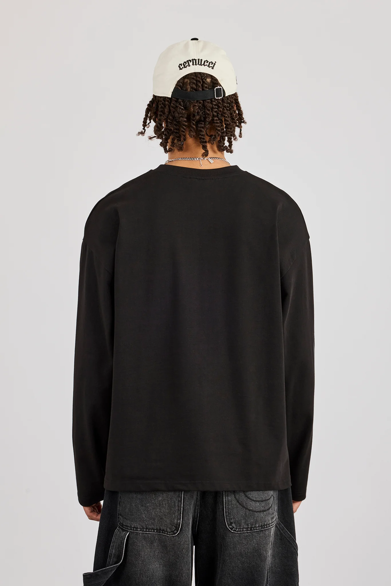 Cernucci 17 Studios Long Sleeve T-Shirt - Black - Image 3
