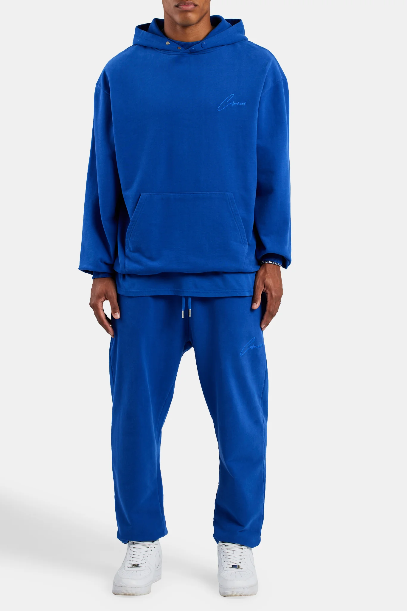 Cernucci Cuffed Jogger - Cobalt - Image 2