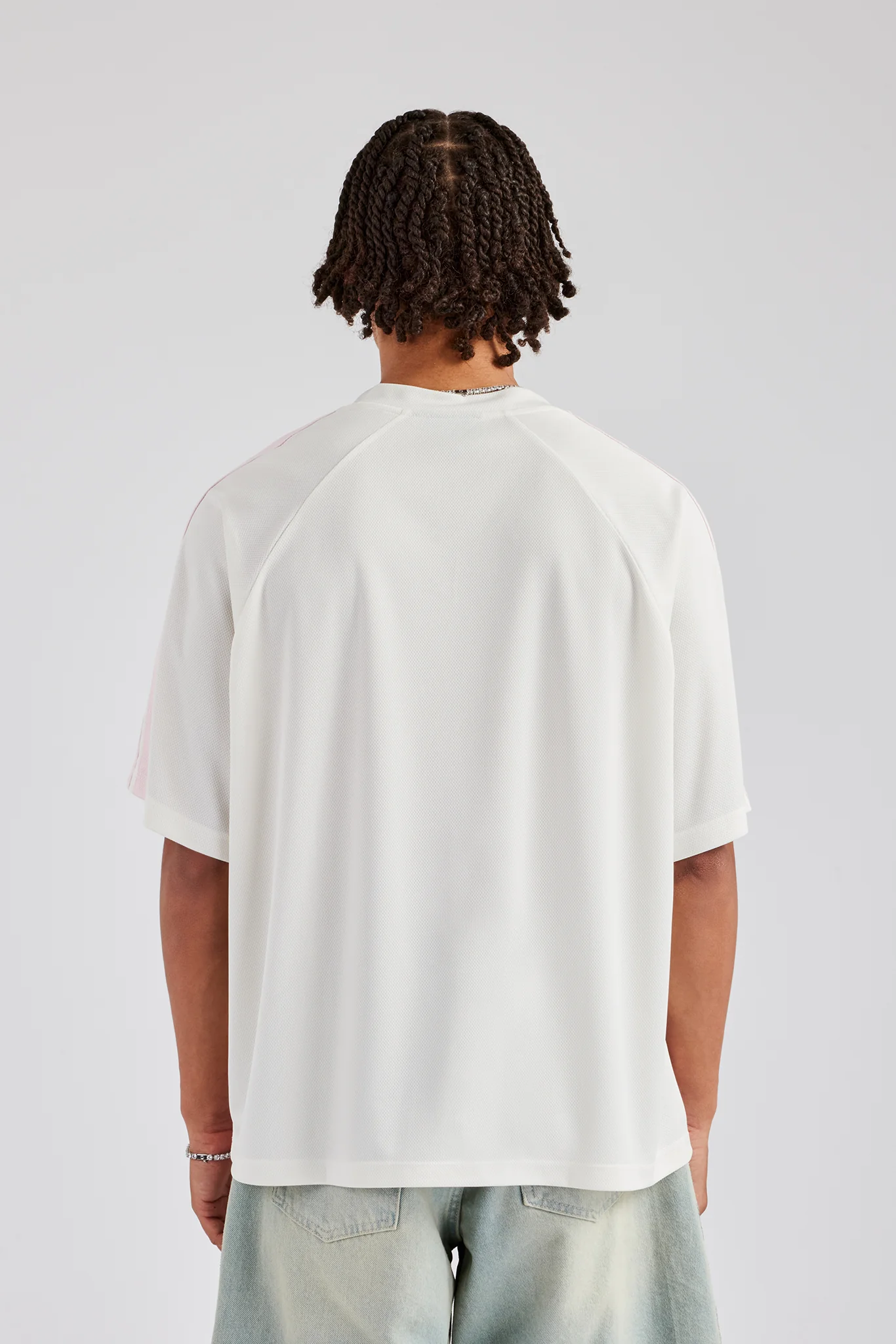 Cernucci Embroidered Football Top - Ecru - Image 4
