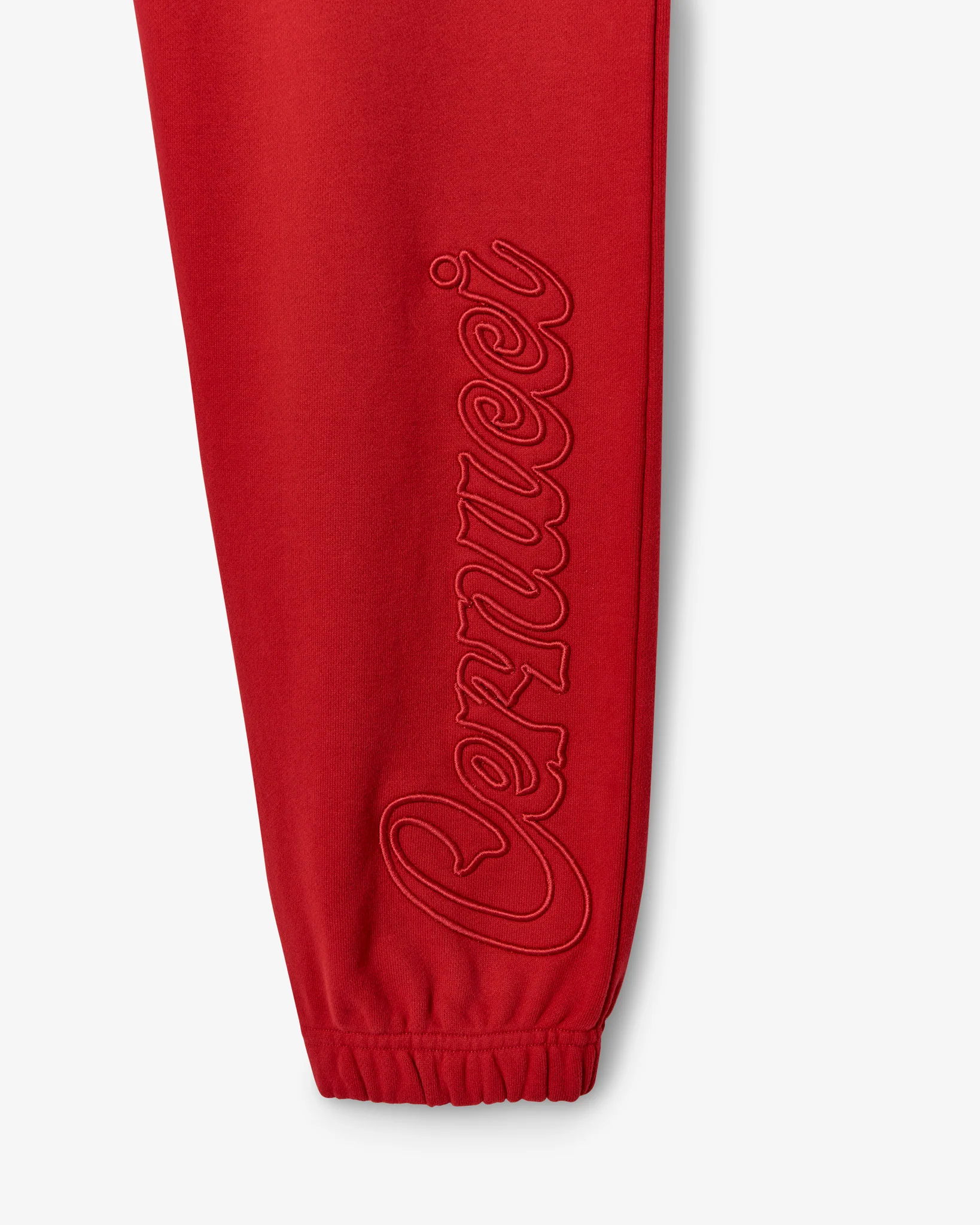 Cernucci Embroidered Jogger - Red - Image 8