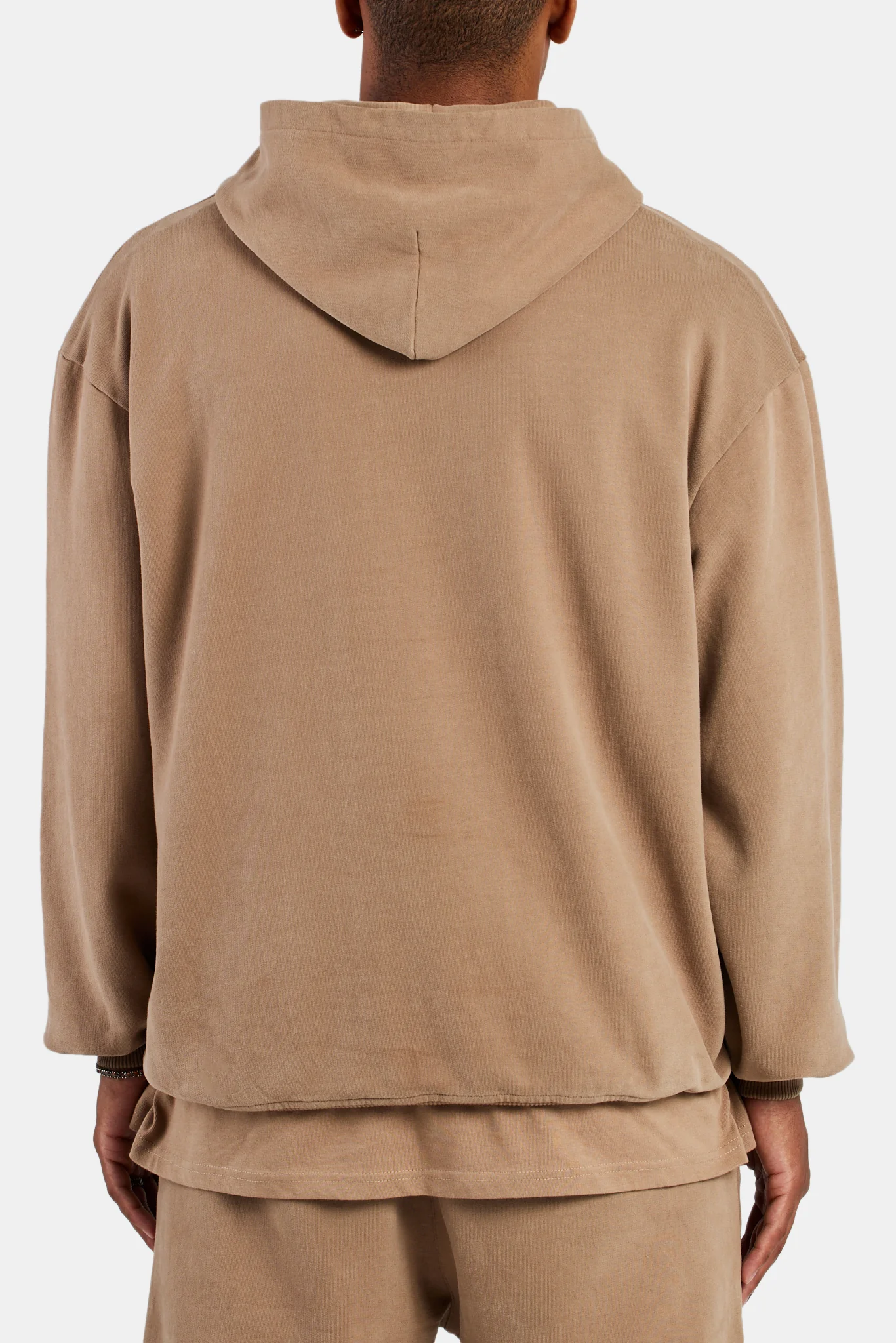 Cernucci Font Hoodie - Coffee - Image 5