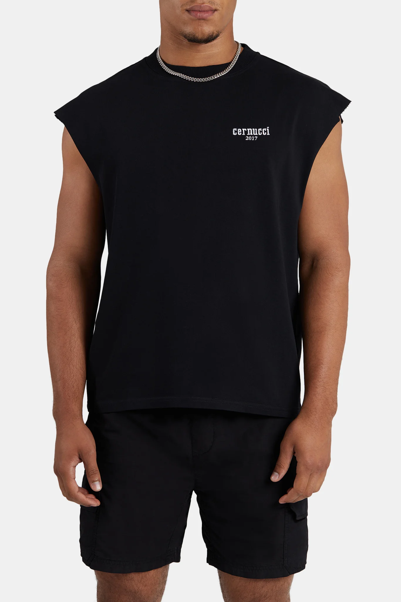 Cernucci Grand Resort Oversized Tank - Black - Image 2