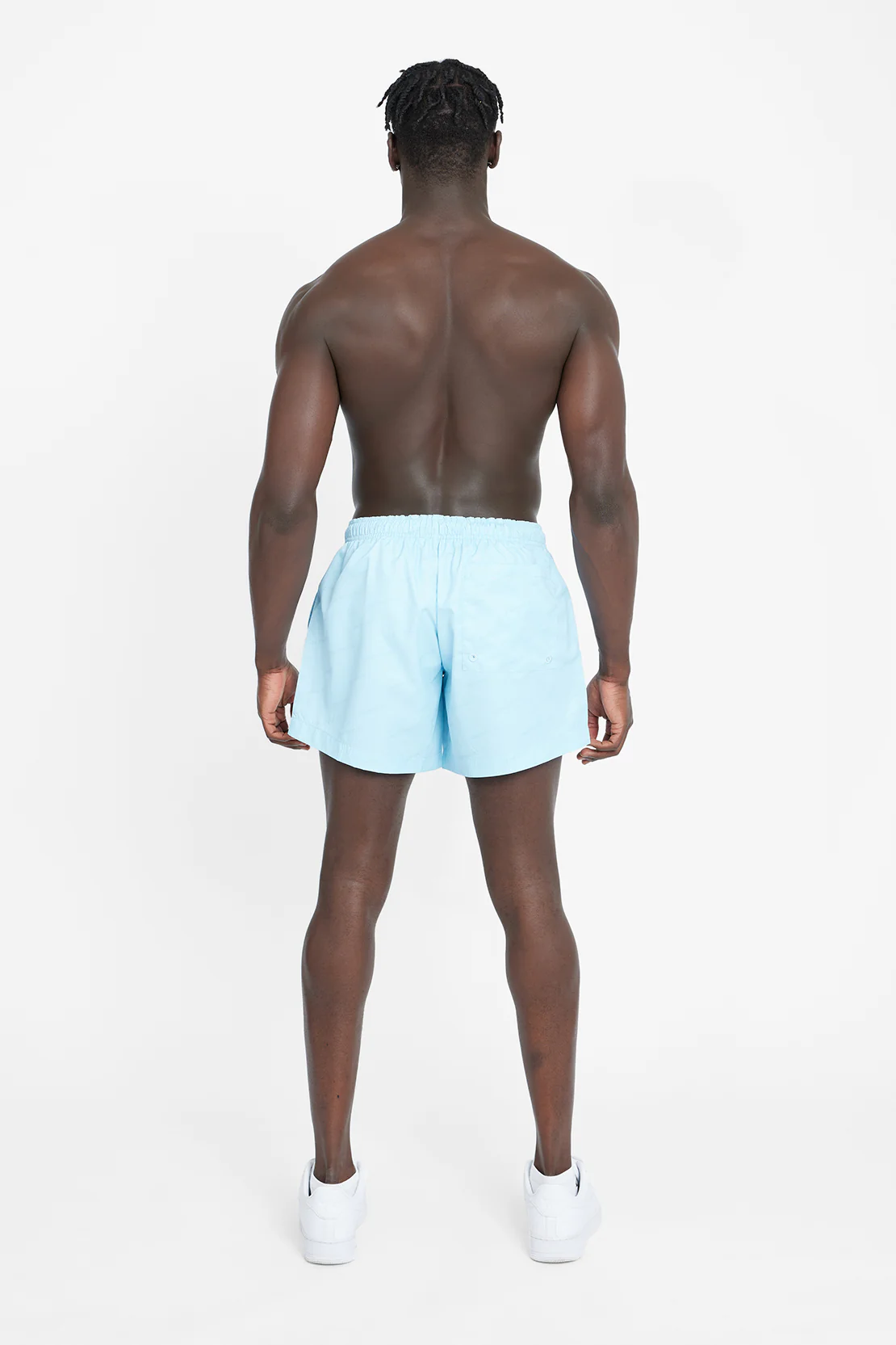 Cernucci Monogram Swimshorts - Baby Blue - Image 6